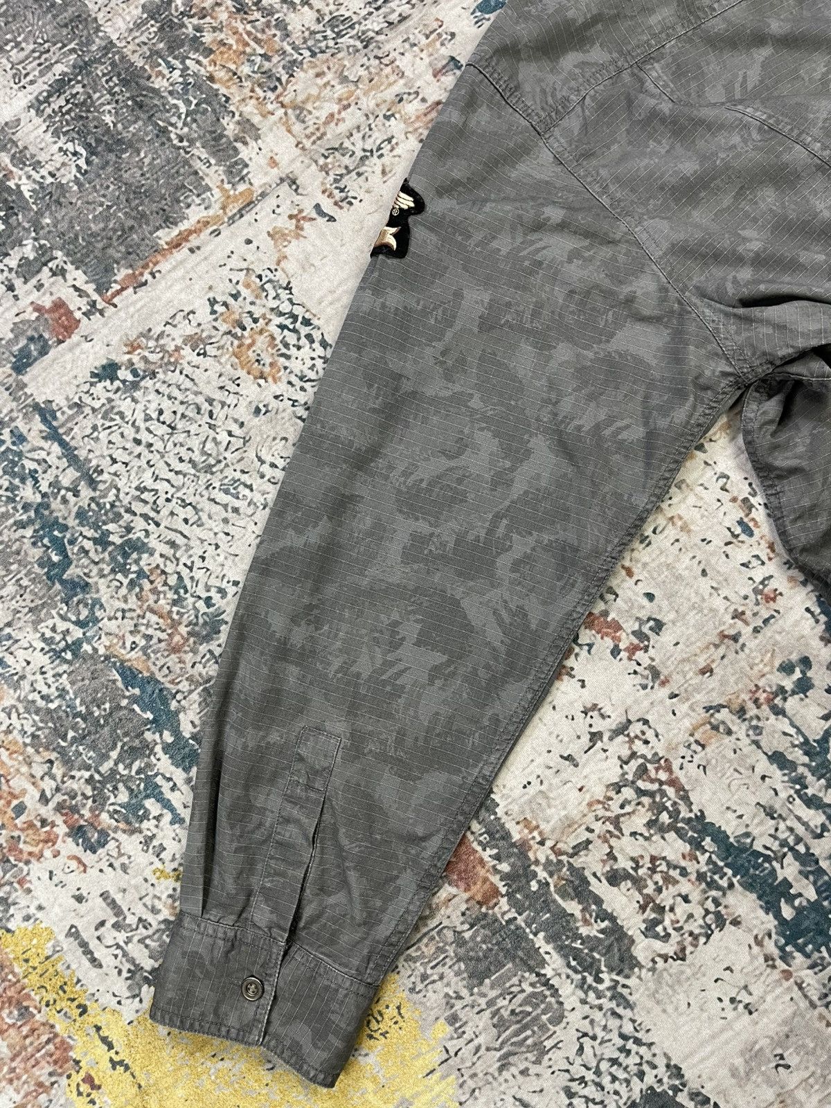 Airwalk Airwalk Ripstop Camouflage Zip Up Overshirt Jacket Size US XXL / EU 58 / 5 - 3 Thumbnail