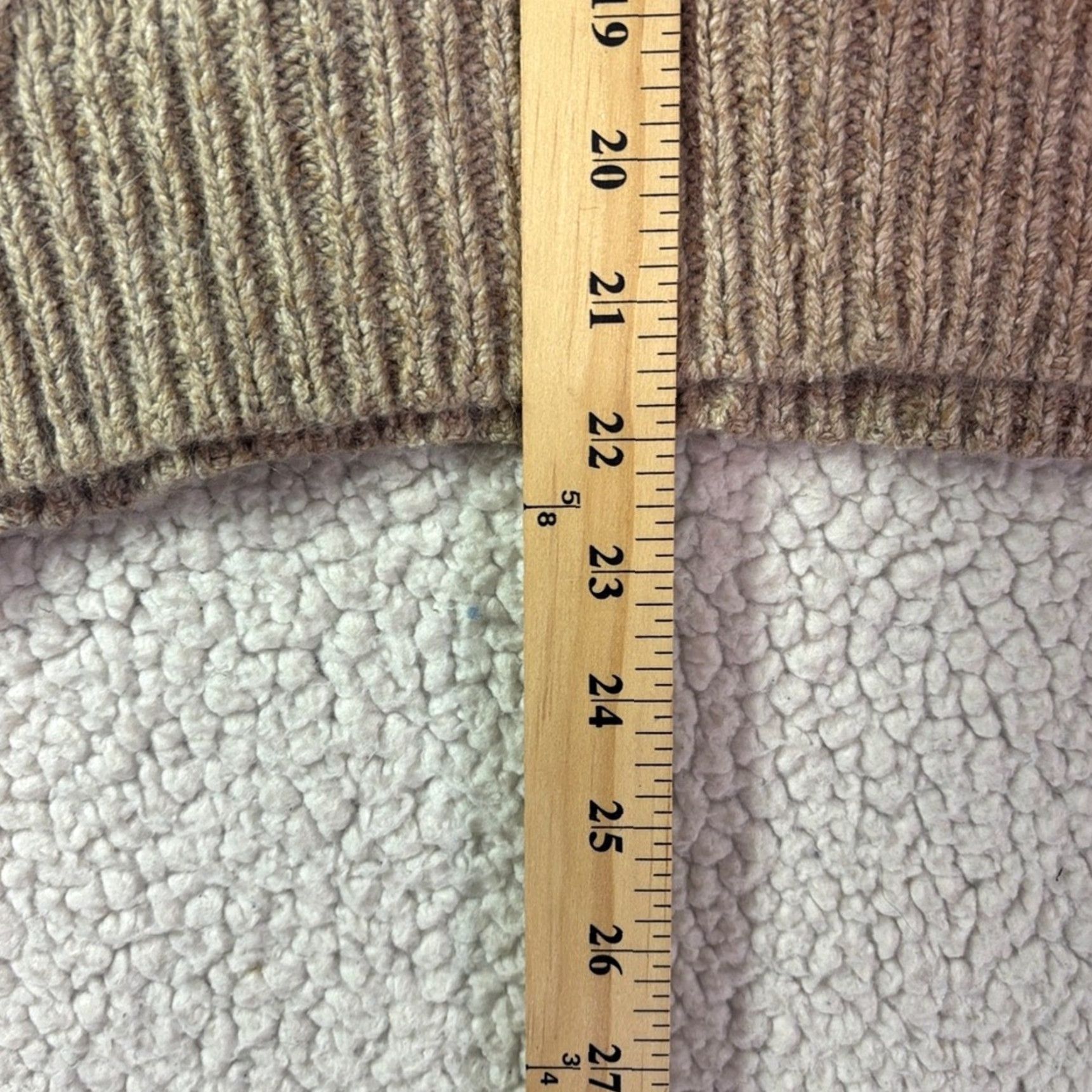 Vintage VINTAGE Cellini Cable Knit Sweater Angora Silk Blend Hong Kong Large Tan Unisex Adults L Pullover Mens Womens Size L / US 10 / IT 46 - 5 Thumbnail