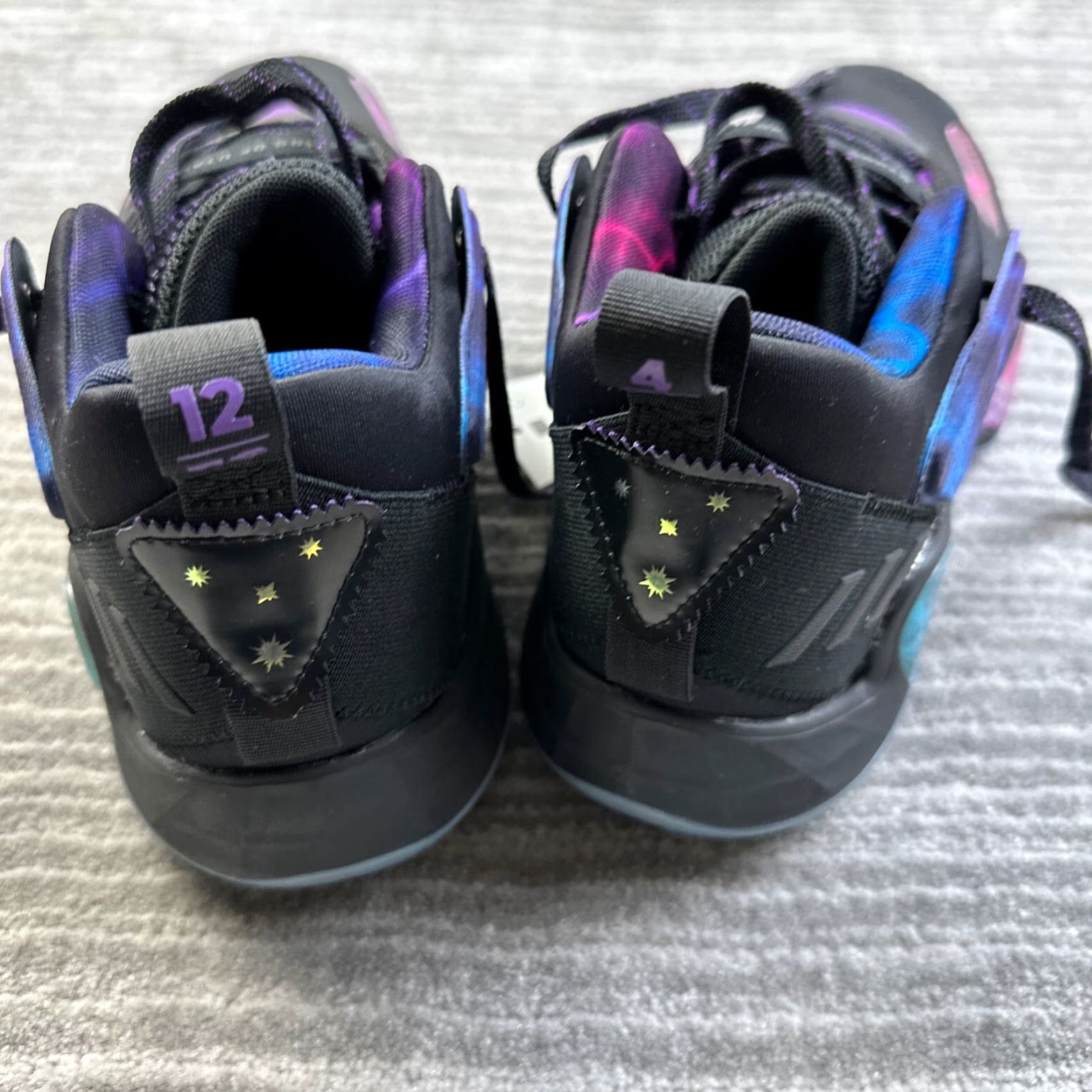 Adidas adidas D.O.N. Issue #3 Mens 9.5 Black Galaxy GCA Stars of Utah Basketball Sneaker Mens Size ONE SIZE - 7 Thumbnail