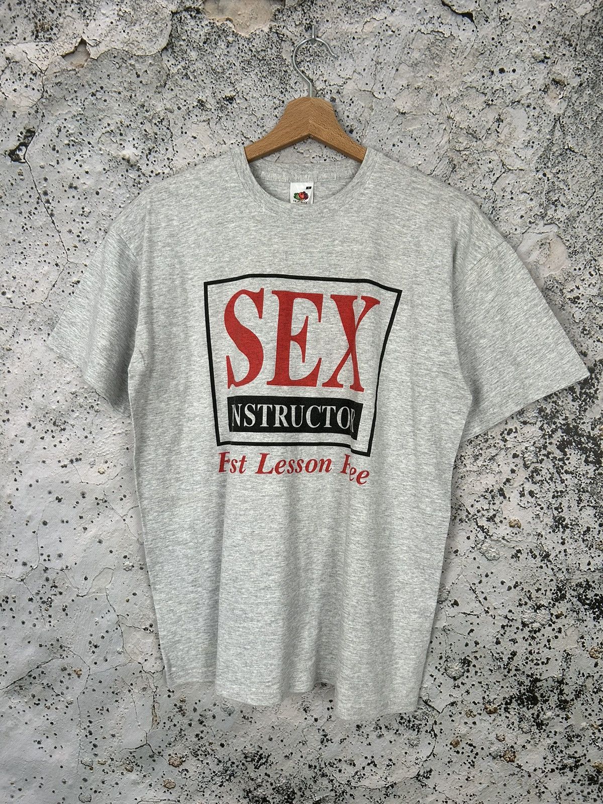 Vintage Vintage Sex Instructor Humor Graphic Tee 90s Y2K Size US M / EU 48-50 / 2 - 1 Thumbnail