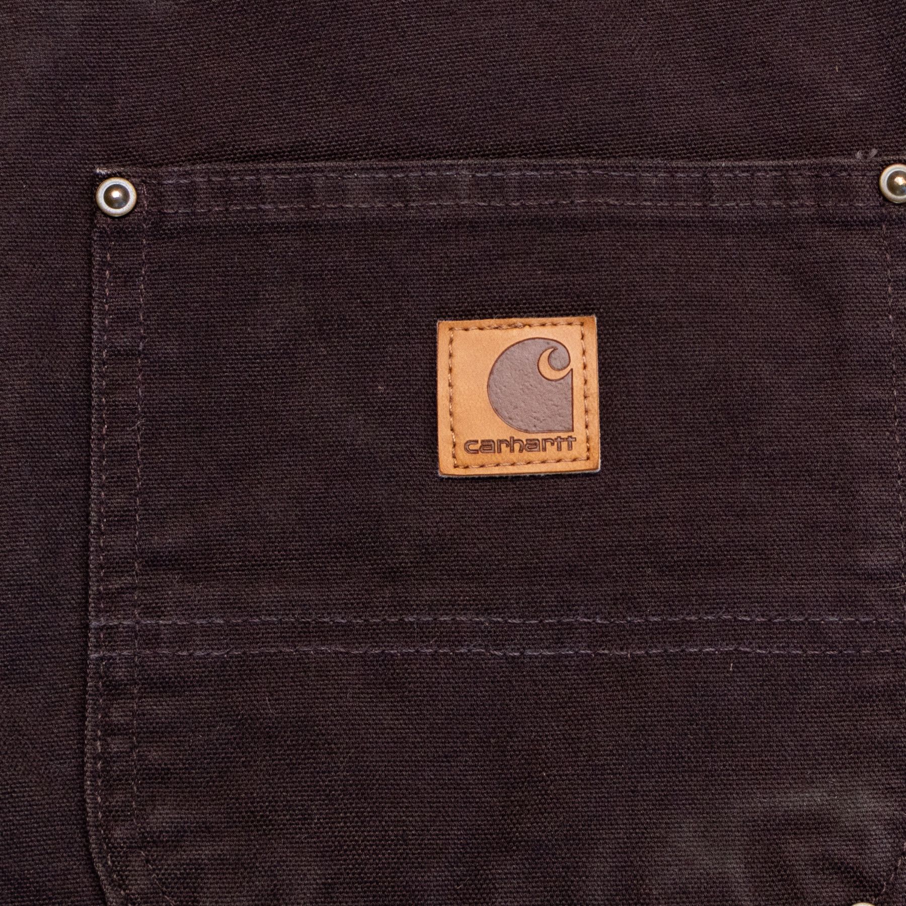 Carhartt Carhartt B136 DKB Double Knee Pants Brown Custom Graphic 31 Size US 31 - 9 Thumbnail