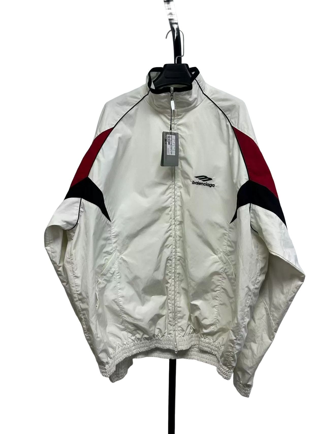 Balenciaga Balenciaga Colorblock Zip-Up Track Jacket Size S Size US S / EU 44-46 / 1 - 1 Thumbnail