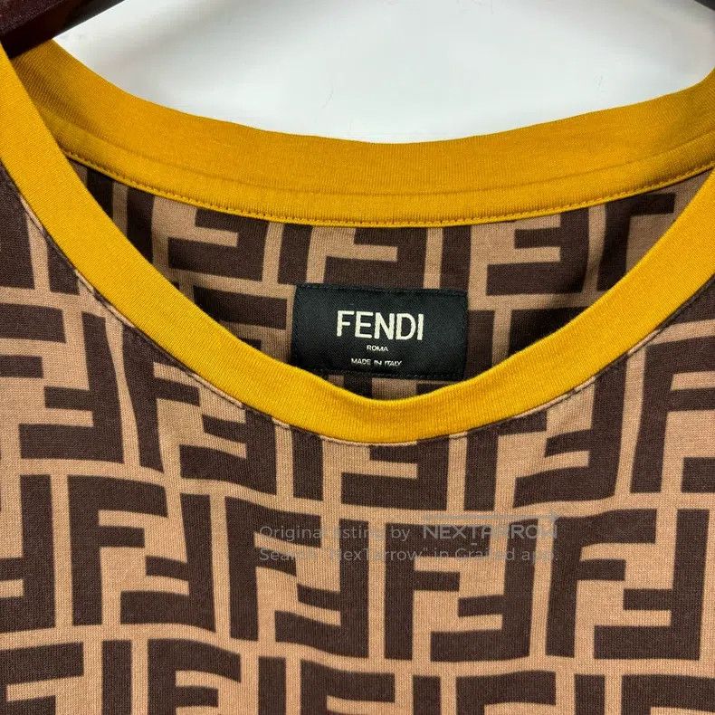 Fendi Fendi Monogrammed Knit Short Sleeve Size US XS / EU 42 / 0 - 2 Thumbnail
