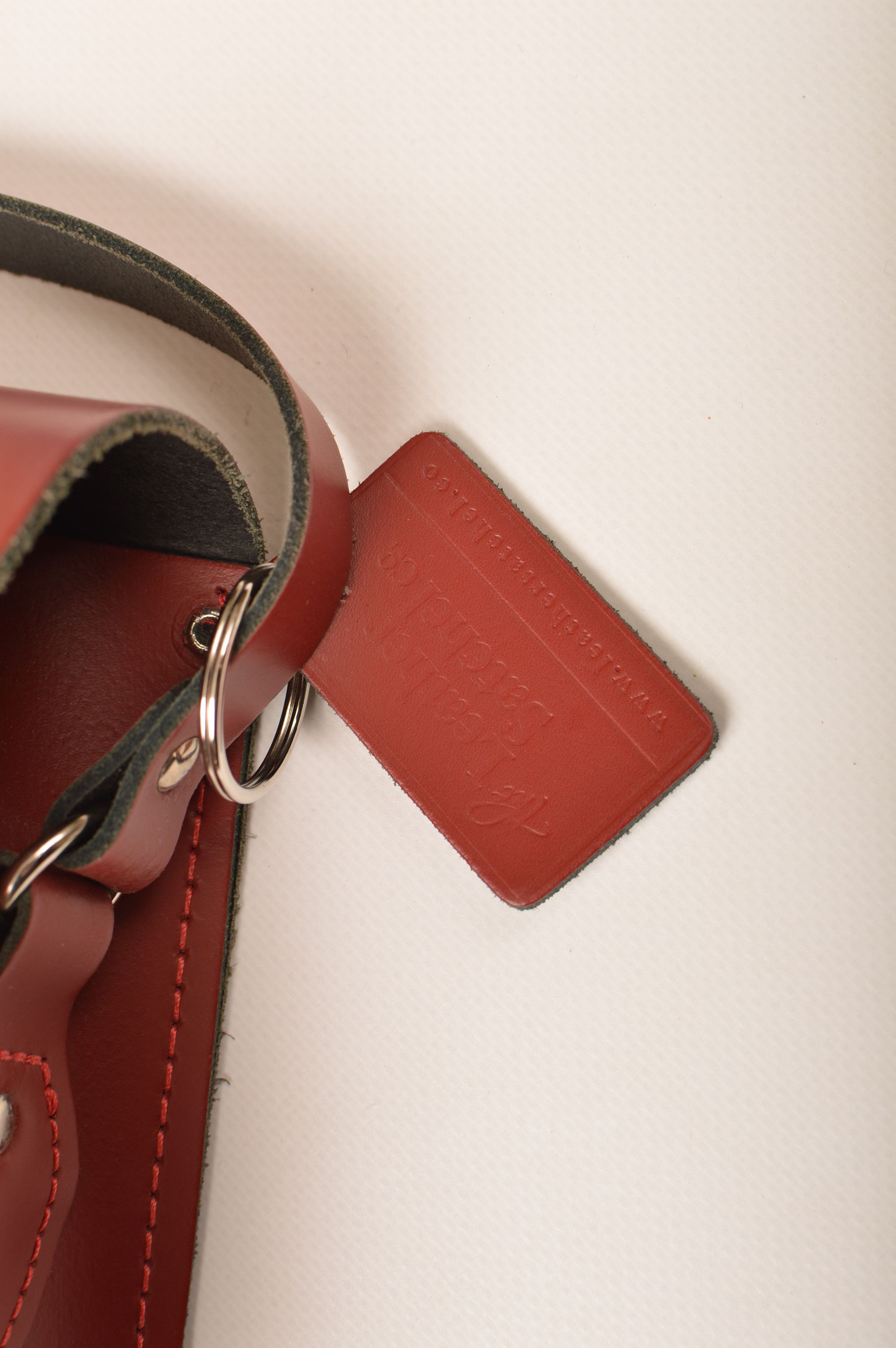 Cambridge Satchel Company × Leather The Leather Satchel Company Classic Red Leather Satchel Size ONE SIZE - 4 Thumbnail