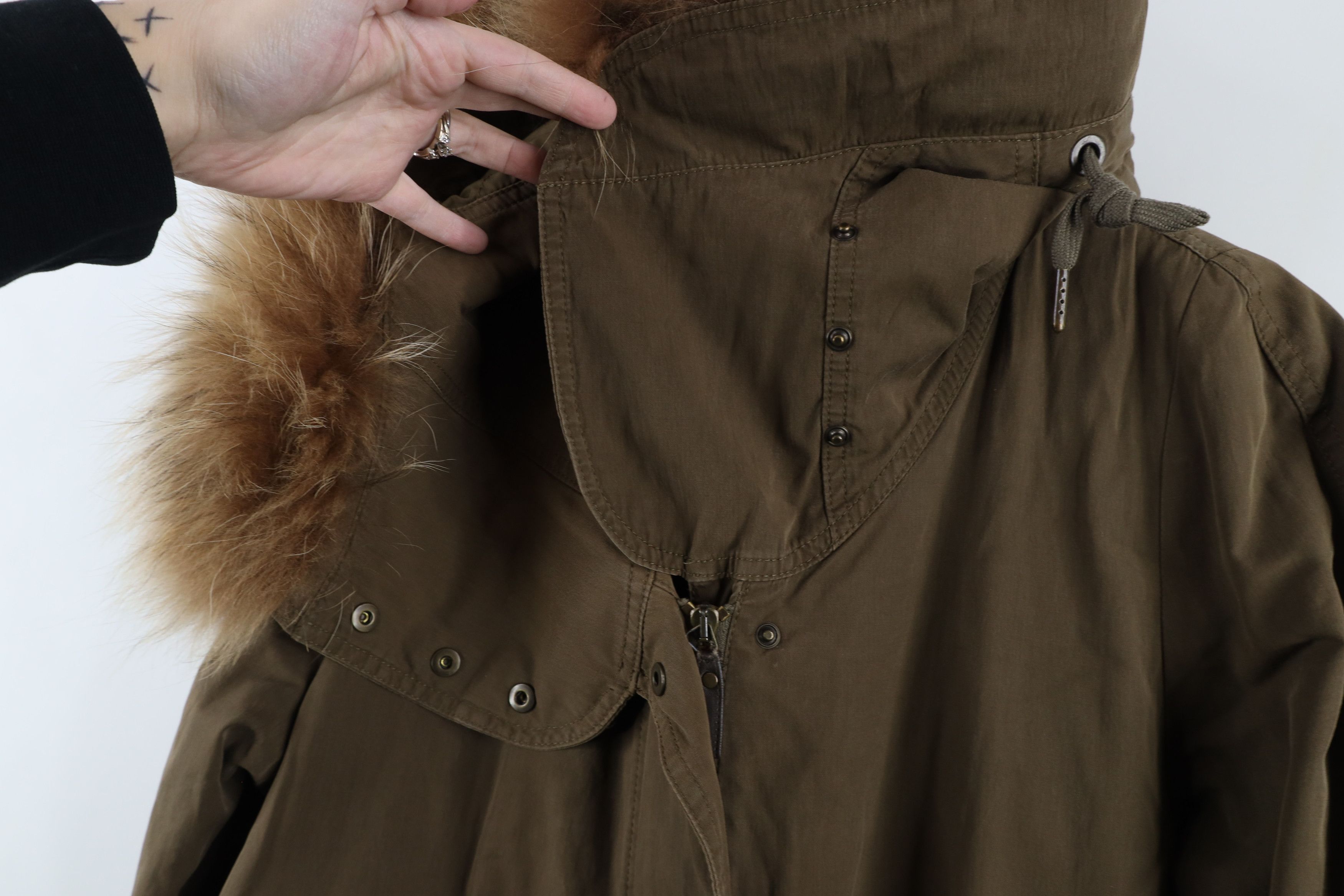 Vintage Vintage Schneiders Salzburg Trim Lined Hooded Parka Jacket Size L / US 10 / IT 46 - 8 Thumbnail