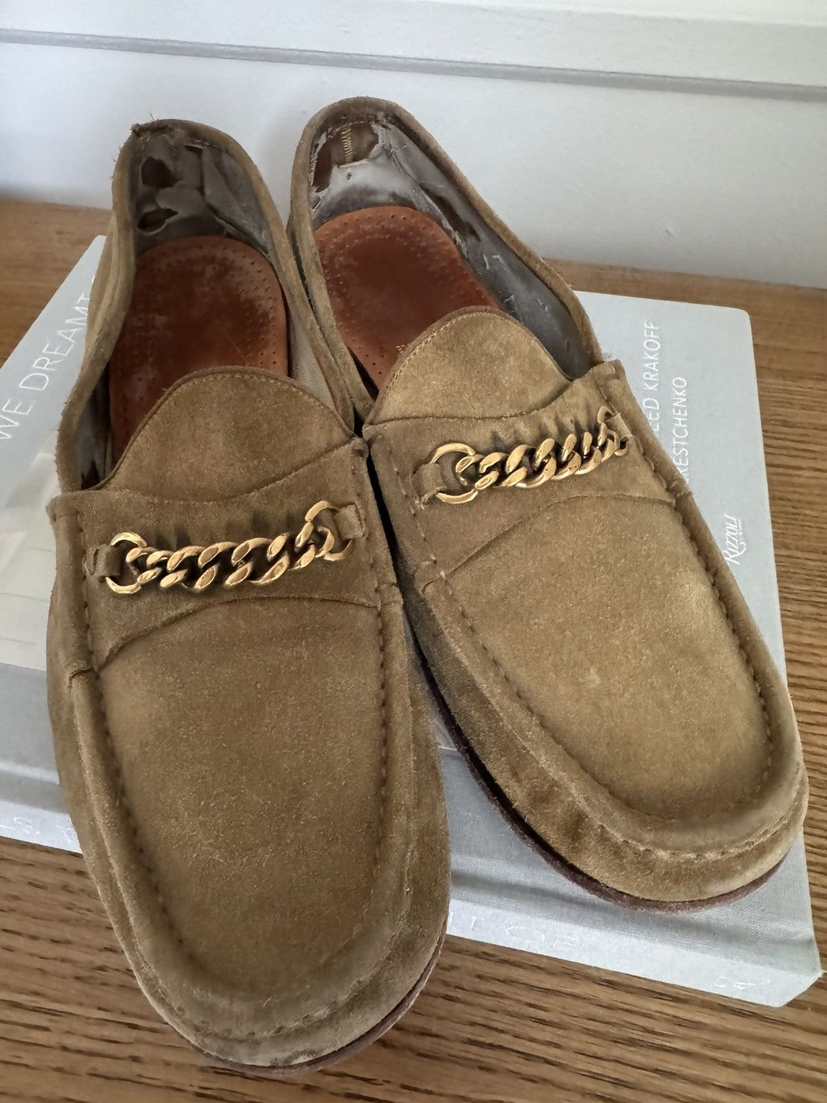 Tom Ford Tom Ford York Chain suede loafers Size US 10 / EU 43 - 7 Thumbnail