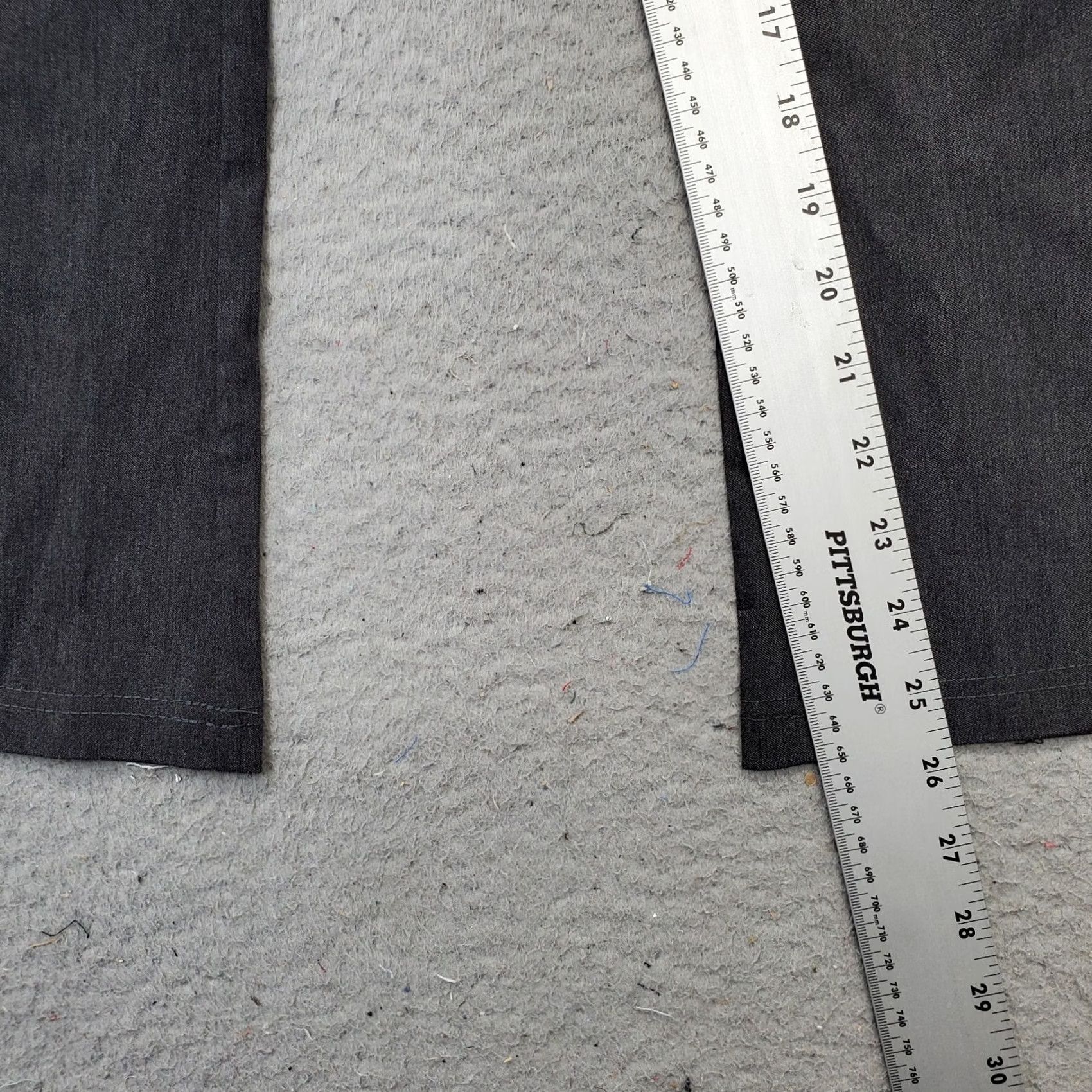 Nanette Lepore Nanette Lepore Pants Womens Large Gray Solid Stretch Flared Leg Pull On Size 36" / US 14 / IT 50 - 5 Thumbnail