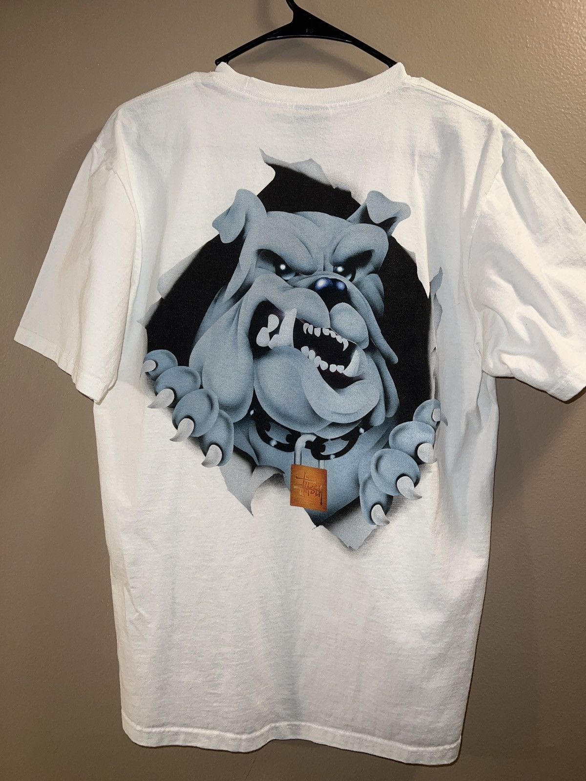 Stussy Stussy bulldog ripper tee Size US M / EU 48-50 / 2 - 3 Thumbnail