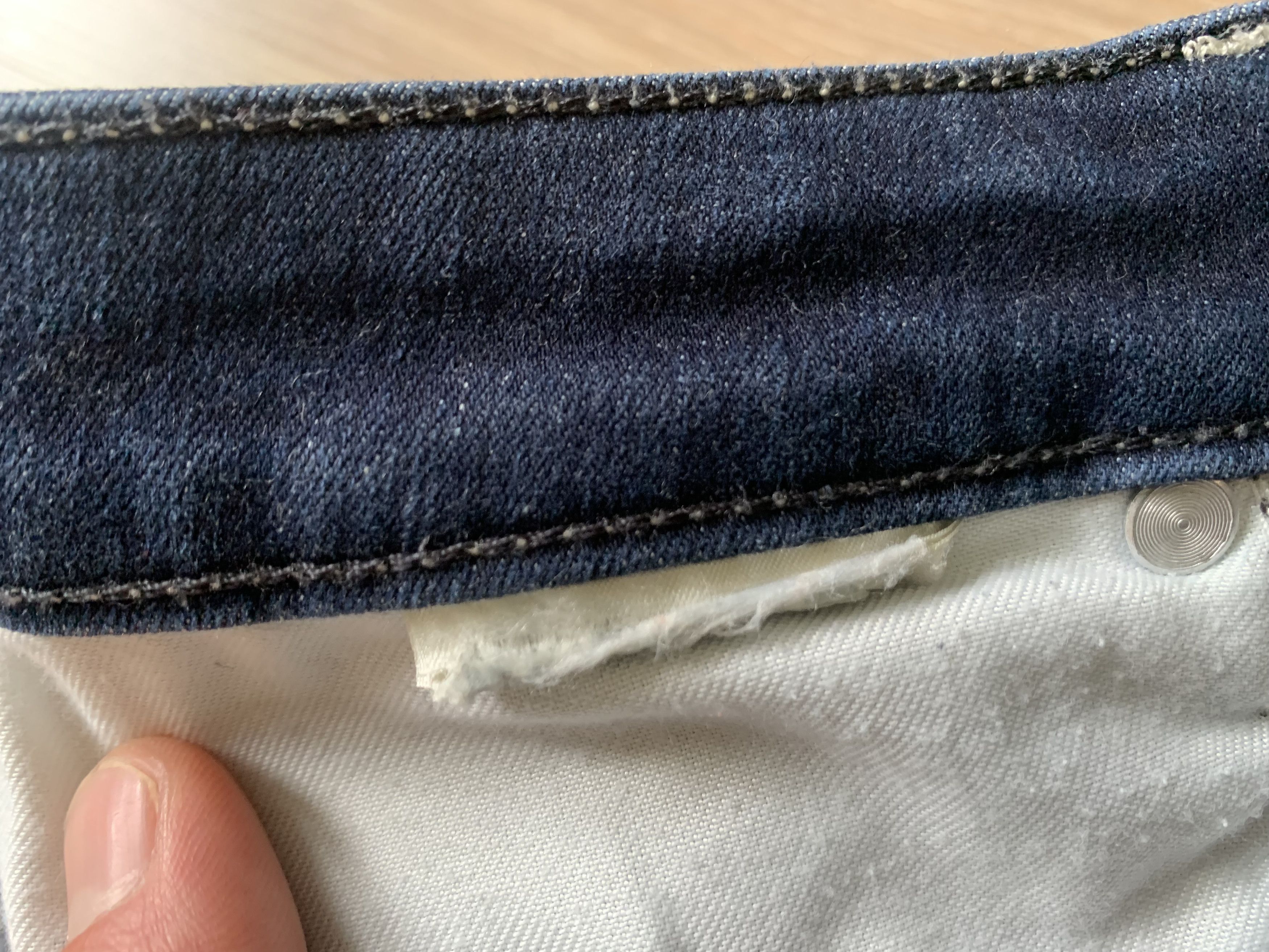 Lee Lee Womens Navy Blue Stretch Jeans Size 32" / US 10 / IT 46 - 11 Thumbnail