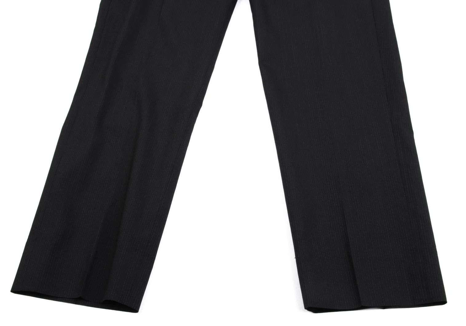 Jean Paul Gaultier Wool Blend Striped Pants in Black, Size 50 Size US 34 / EU 50 - 7 Thumbnail
