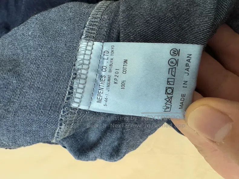 Needles Needles size L Breathable thin denim wide-leg pants Size US 34 / EU 50 - 7 Thumbnail