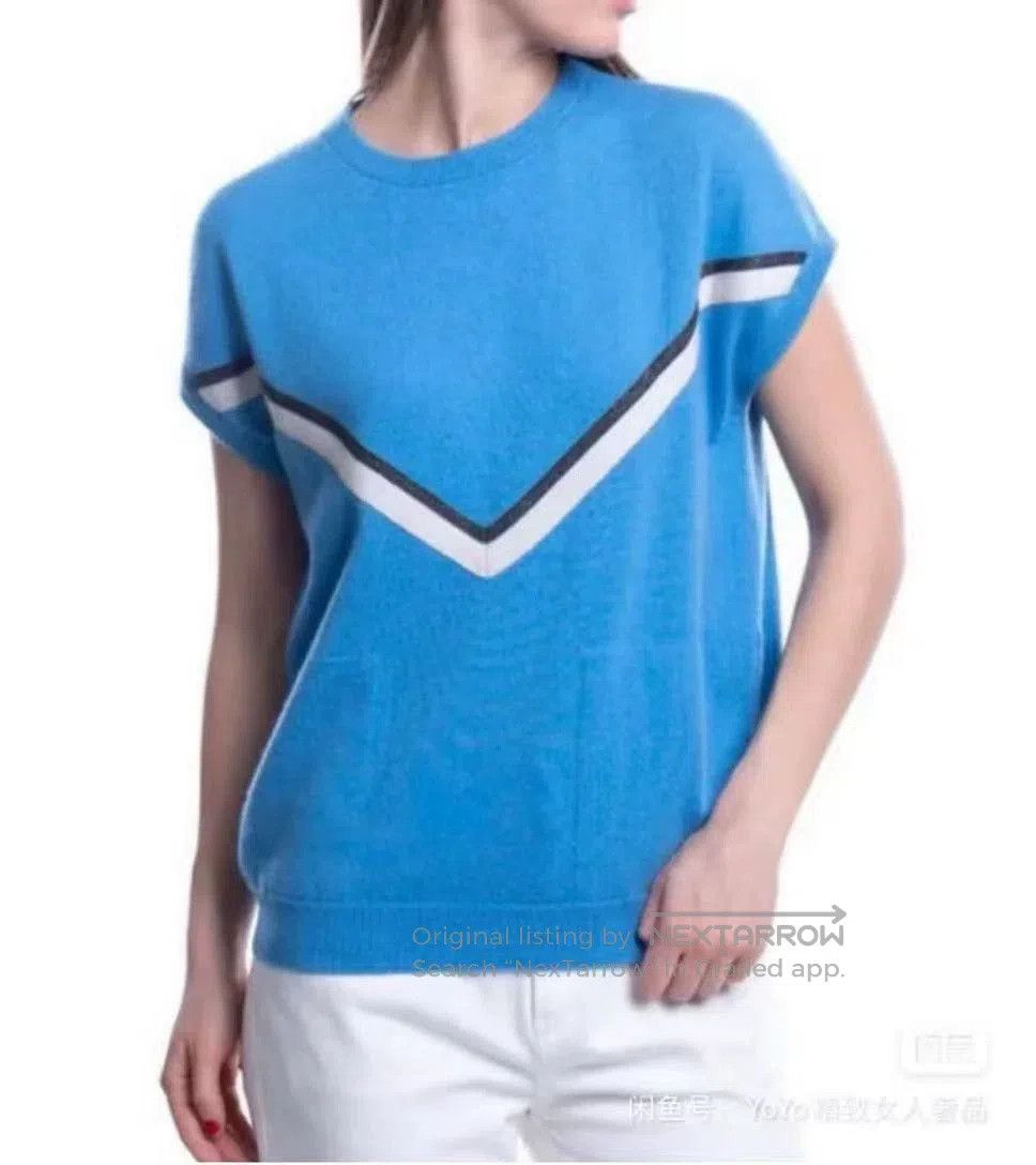 Brunello Cucinelli blue cashmere knit sweater by brunello cucinelli. Size US S / EU 44-46 / 1 - 7 Thumbnail