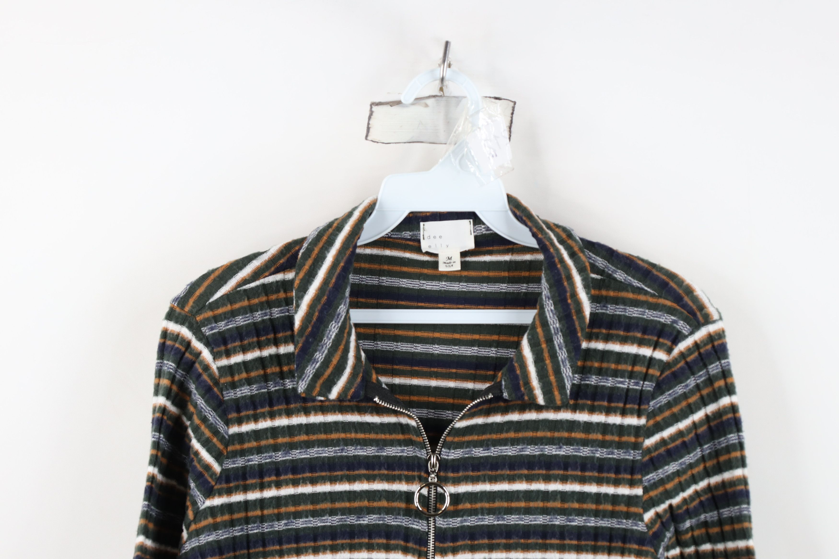 Vintage Vintage Y2K Babydoll Bella Fairy Ribbed Half Zip Polo USA Size M / US 6-8 / IT 42-44 - 2 Thumbnail
