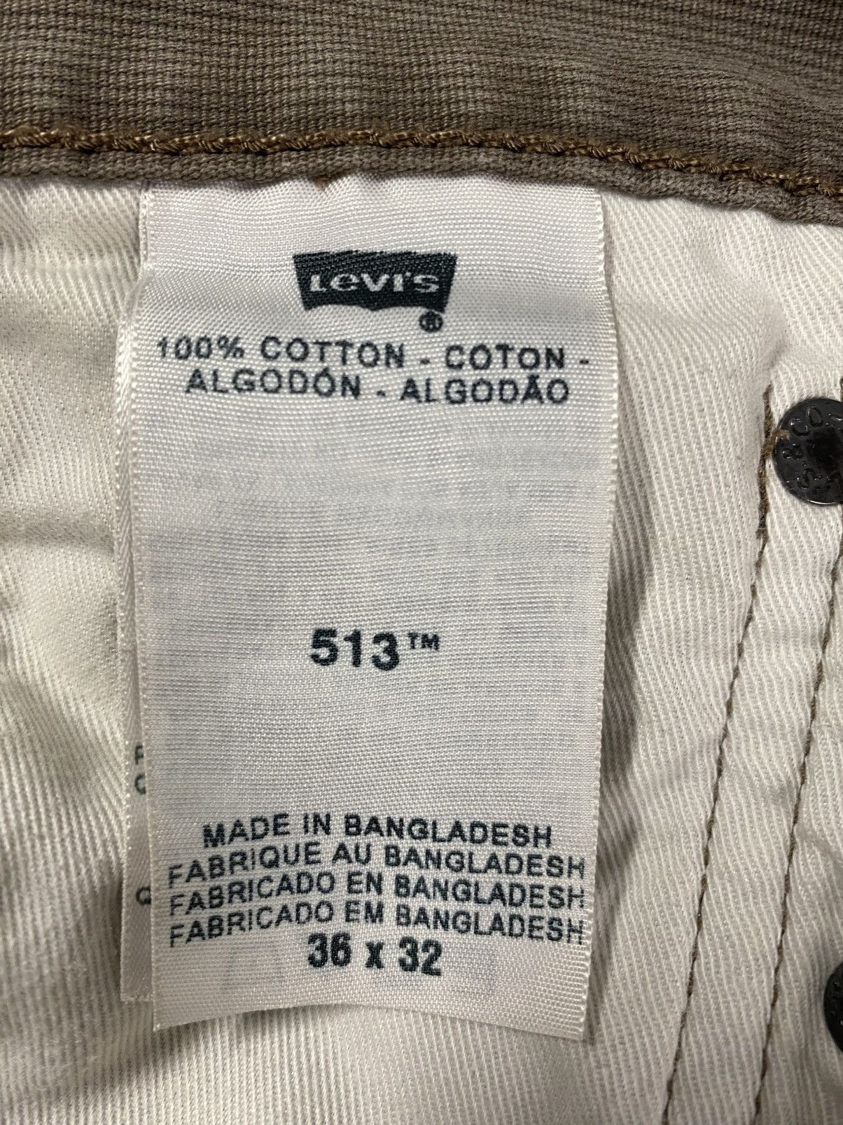 Levi's Vintage Clothing Vintage Levi’s 513 Pants Size US 36 / EU 52 - 10 Thumbnail