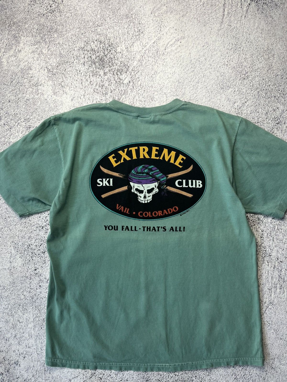 Vintage Vintage Extreme ski club T-shirt 90s Y2K Hawaii Size US M / EU 48-50 / 2 - 18 Thumbnail