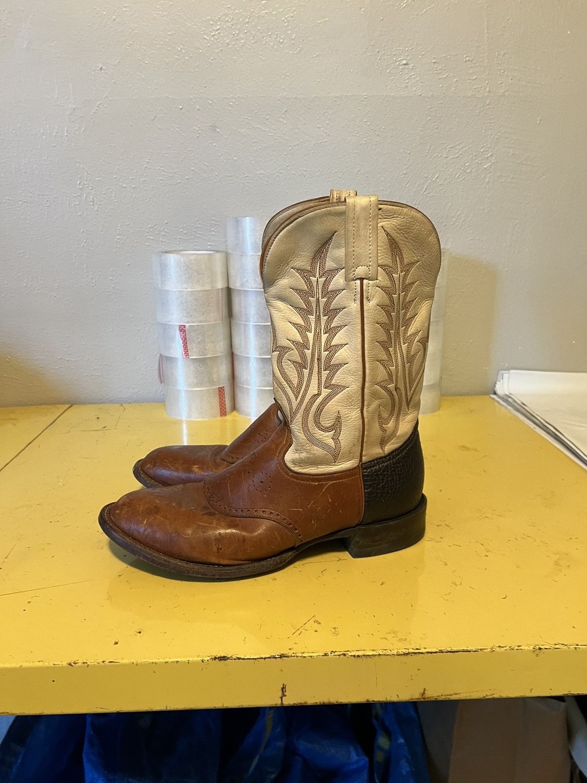 Vintage Cowboy Boots Sz 10