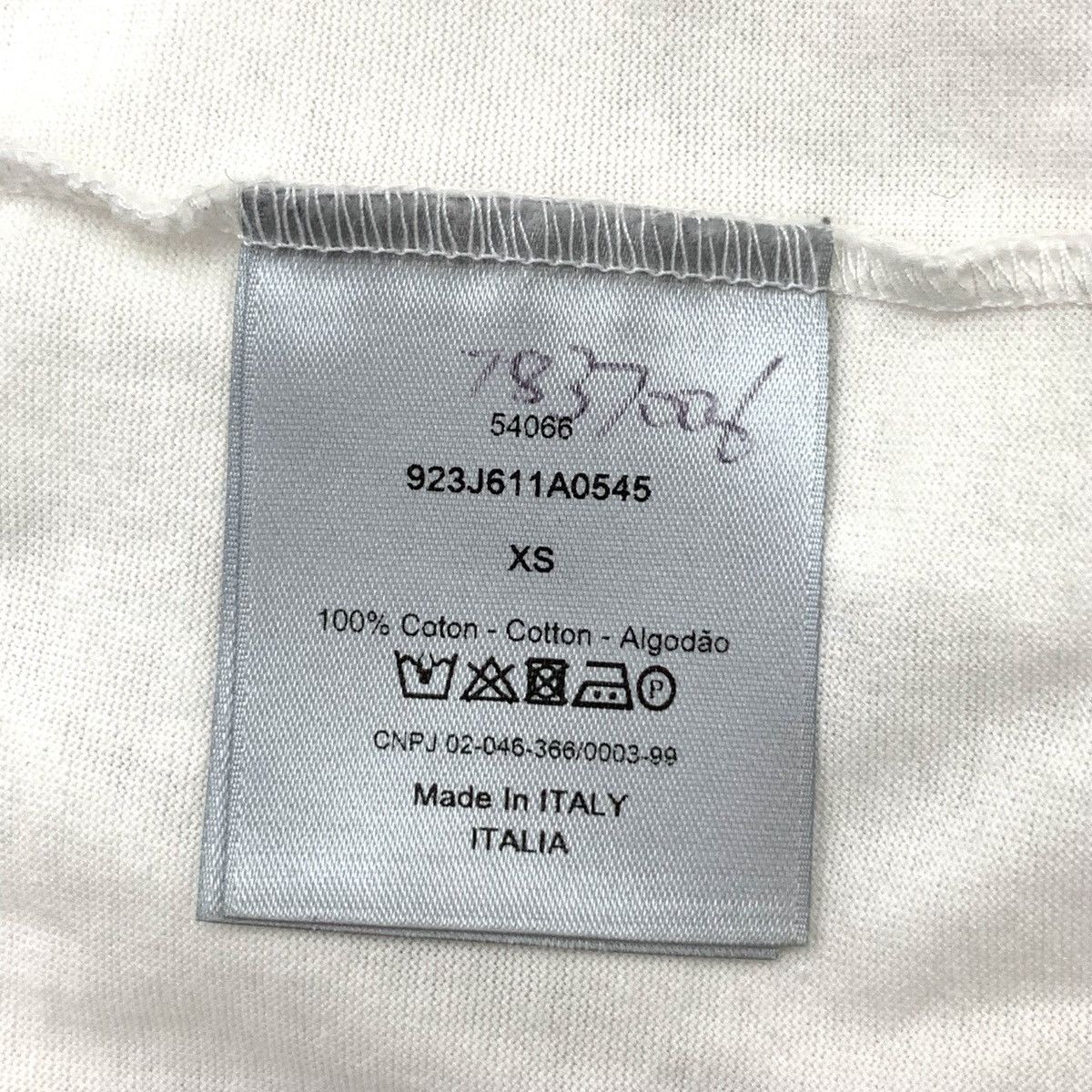Dior Dior Vertical Stripe Logo Short Sleeve T-shirt K26WX Size US XS / EU 42 / 0 - 7 Thumbnail