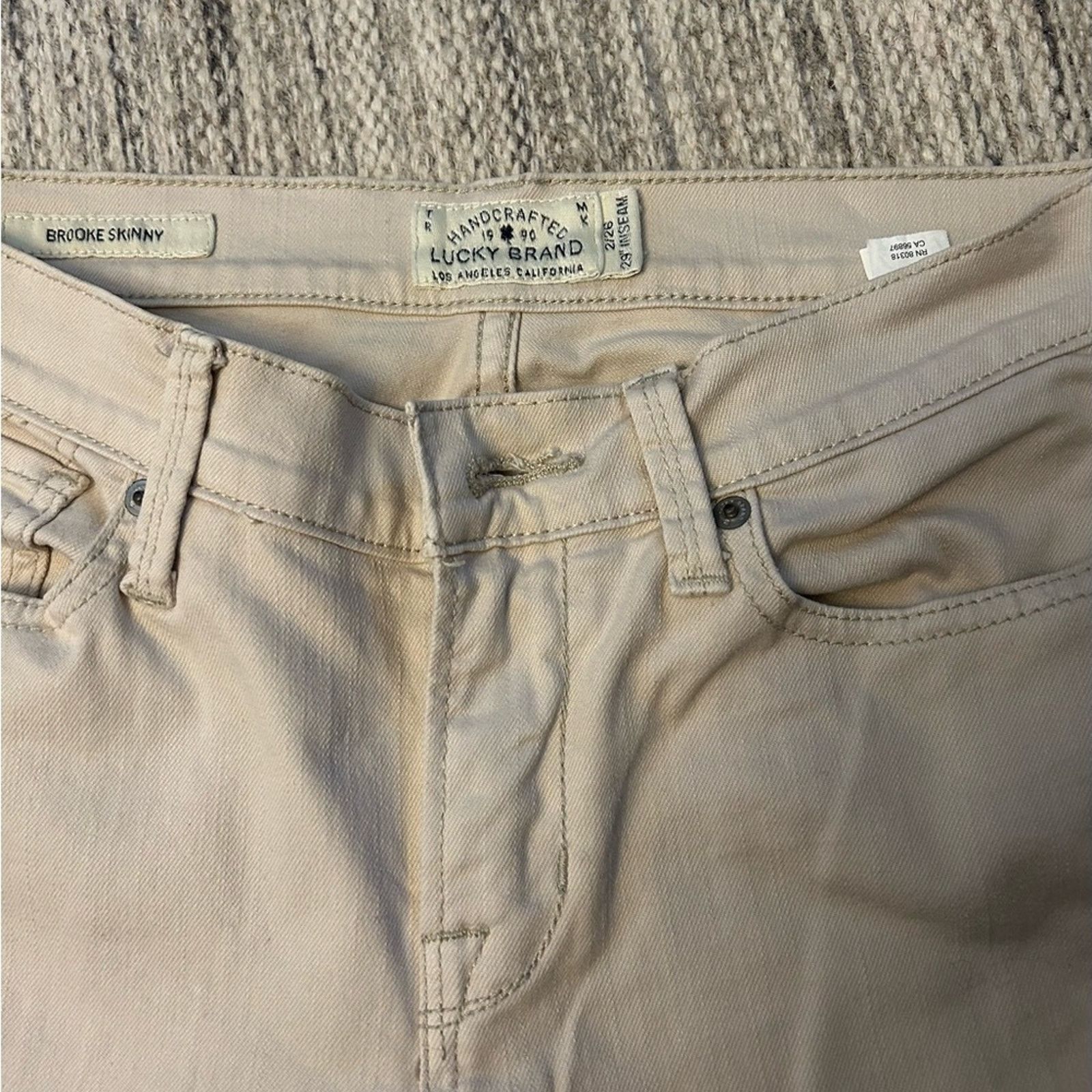 Lucky Brand Women’s Lucky Brand Brooke Skinny Jean (Size 2) Size 26" / US 2 / IT 38 - 2 Thumbnail
