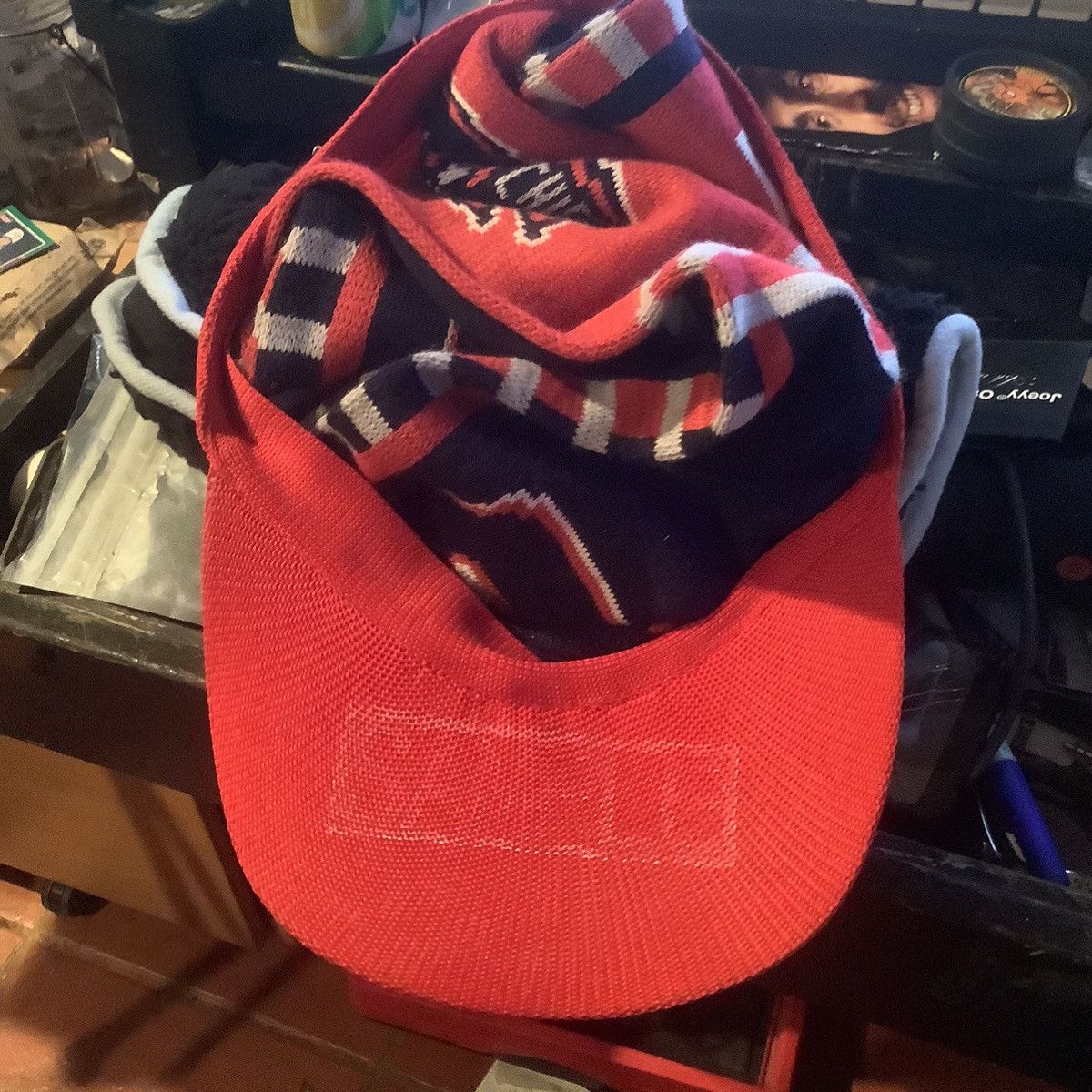 NBA Chicago Bulls Rare Knit Hat Sample Size Small To Medium Size ONE SIZE - 4 Thumbnail