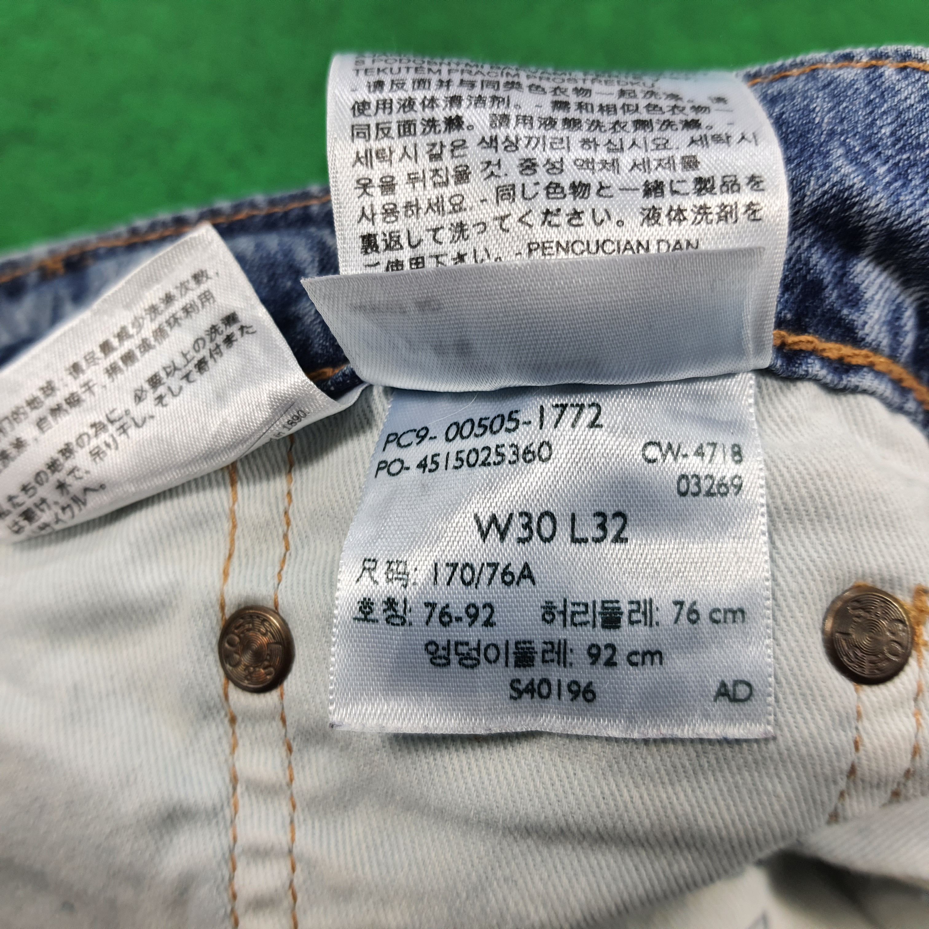 Levi's × Levi's Vintage Clothing × Vintage Vintage Levi's Premium San Francisco Distressed Jeans Size US 30 / EU 46 - 13 Thumbnail