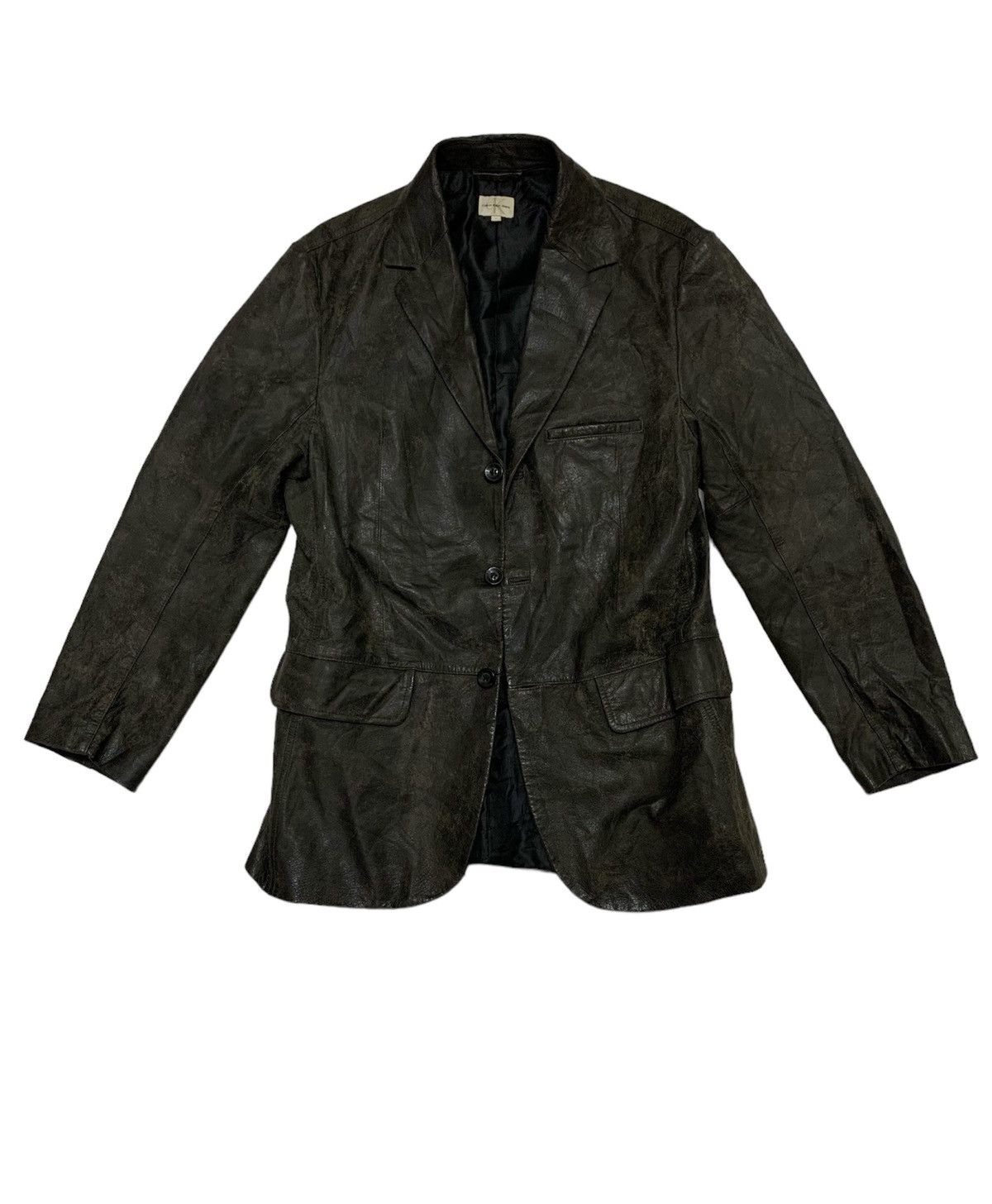 Calvin Klein Calvin klein pig distress leather jacket Size US L / EU 52-54 / 3 - 1 Thumbnail