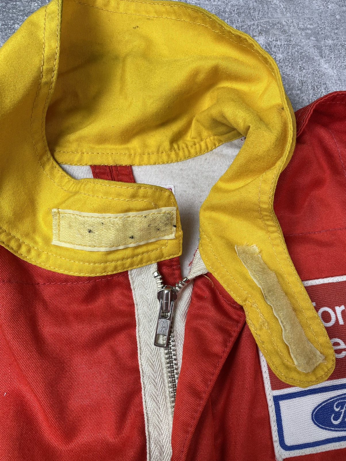 Dunlop × Ford Vintage 1986 Ford Dunlop Racing Spidi Suit Costume Size US M / EU 48-50 / 2 - 9 Thumbnail