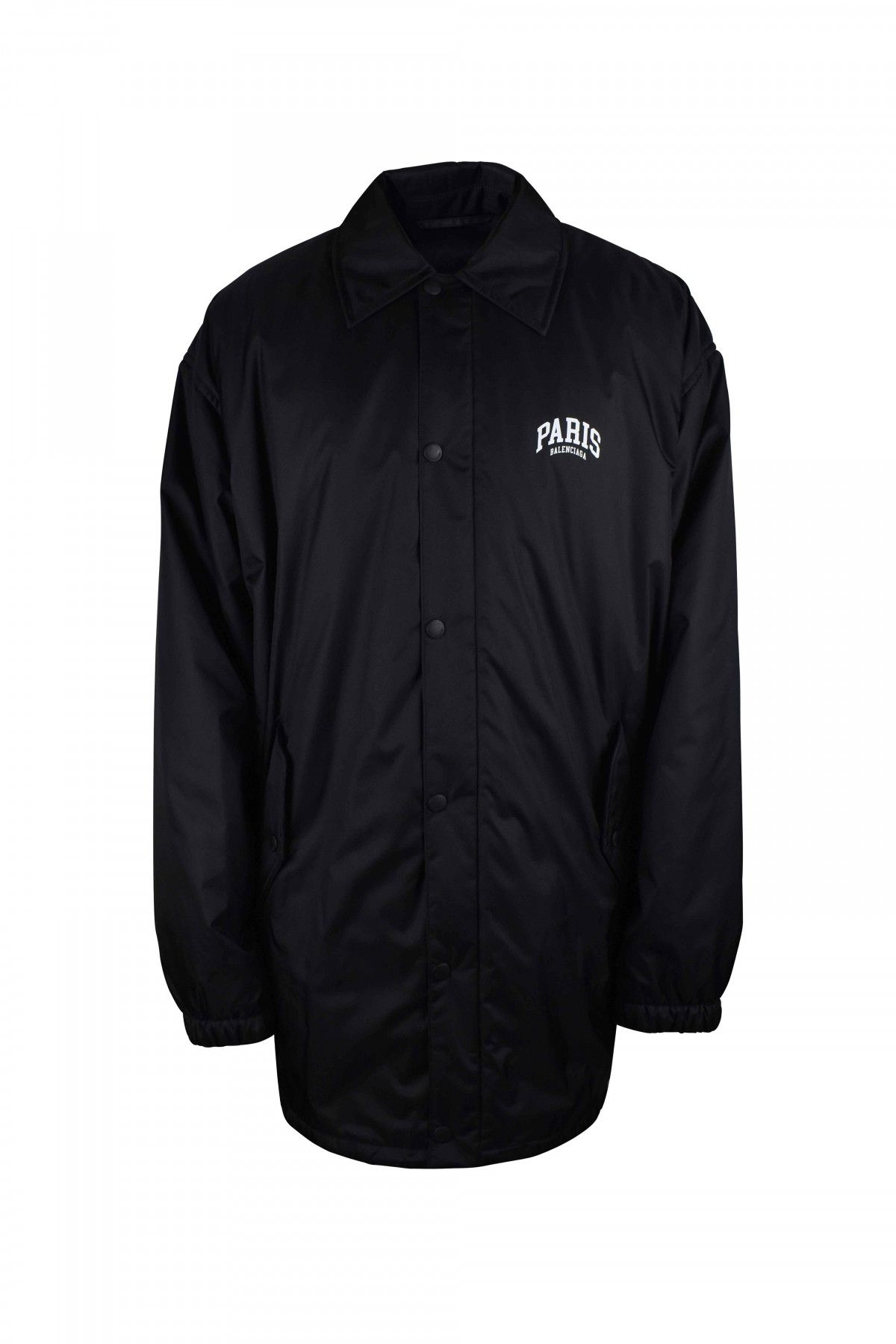 Balenciaga Waterproof Paris Logo Jacket Size US XS / EU 42 / 0 - 1 Thumbnail
