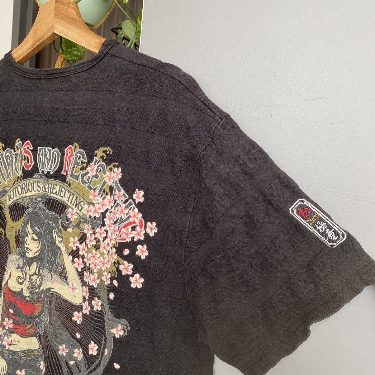 Bullet Noise Vintage Faded Y2K Bullet Noise ERD GRUNGE THRASHED OG TEE Size US L / EU 52-54 / 3 - 6 Thumbnail