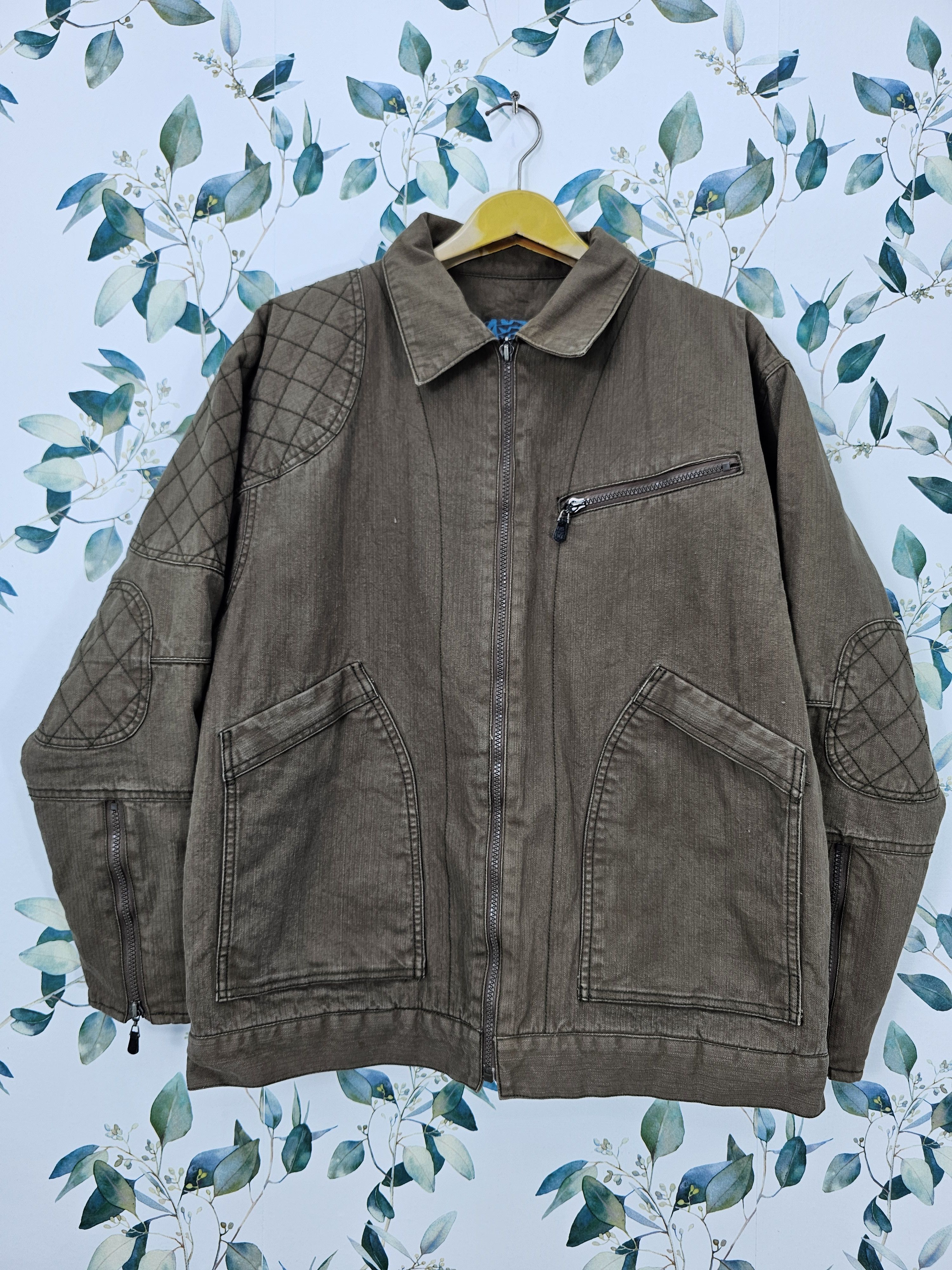 Japanese Brand EVER Lasting Ride Riders Motorcyles Heavy Jacket J0133 Size US L / EU 52-54 / 3 - 1 Thumbnail