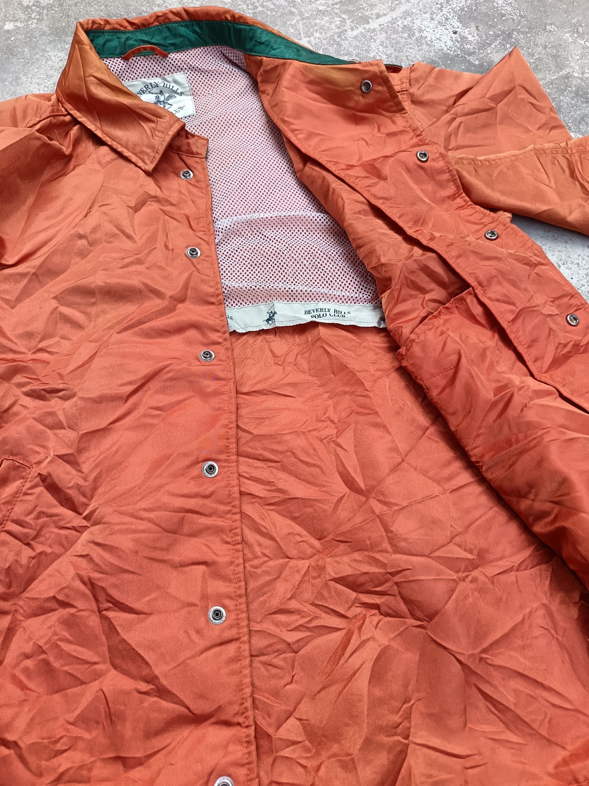 Beverly Hills Polo Club × Vintage Vintage 90s Beverly hills polo club big logo jacket Size US M / EU 48-50 / 2 - 7 Thumbnail