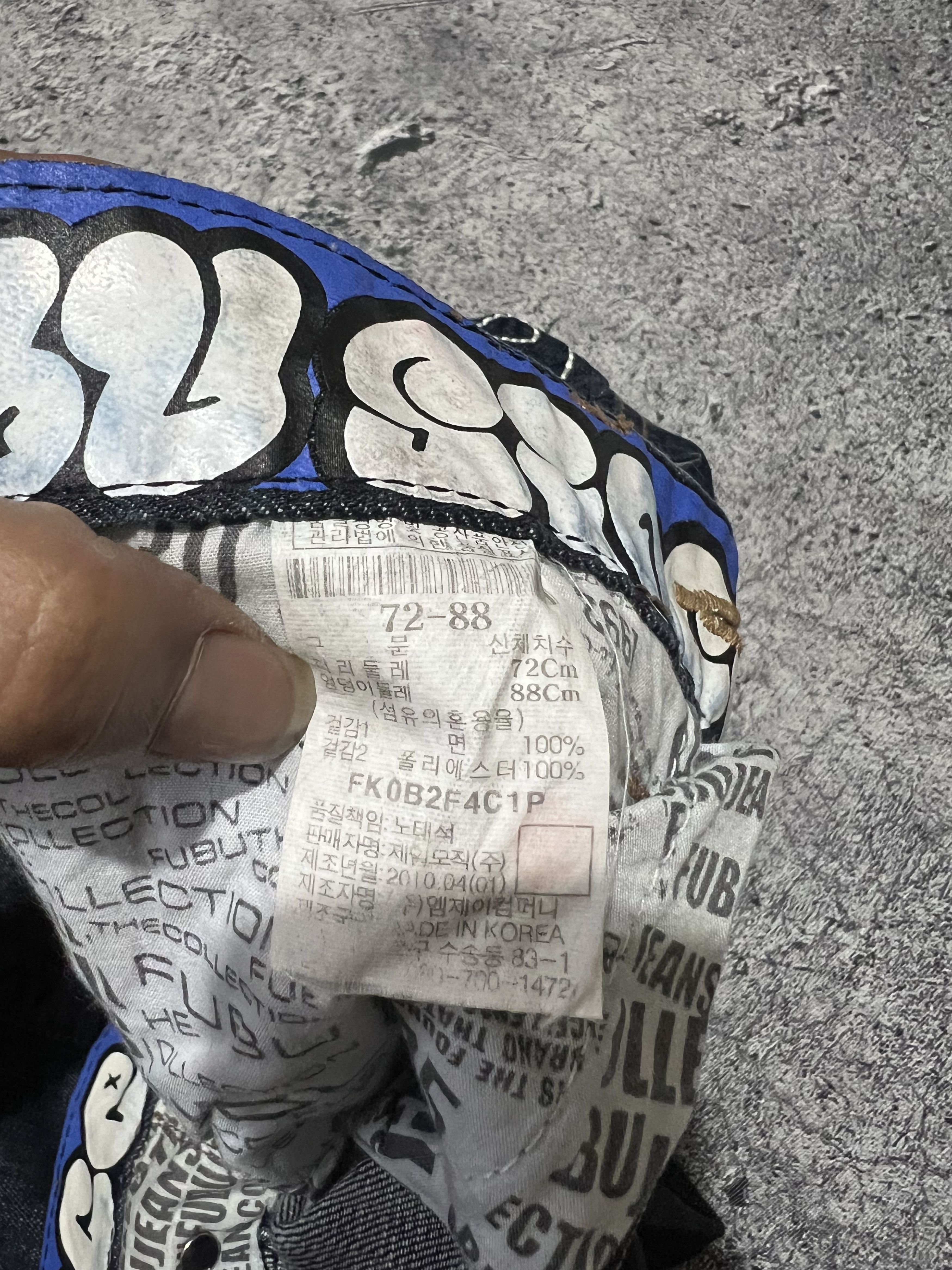 Fubu 2000s Archival Fubu Poem Jeans y2k Ifsixwasnine Size US 31 - 8 Thumbnail