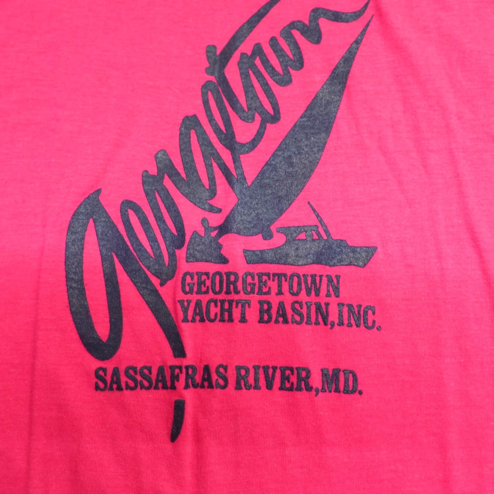Vintage VINTAGE American Vintage Shirt Men S Pink USA 50/50 Crew Neck Short Sleeve CottonBlend 50/50 USA Shirt Vintage Pink Men S Small Size US S / EU 44-46 / 1 - 2 Thumbnail