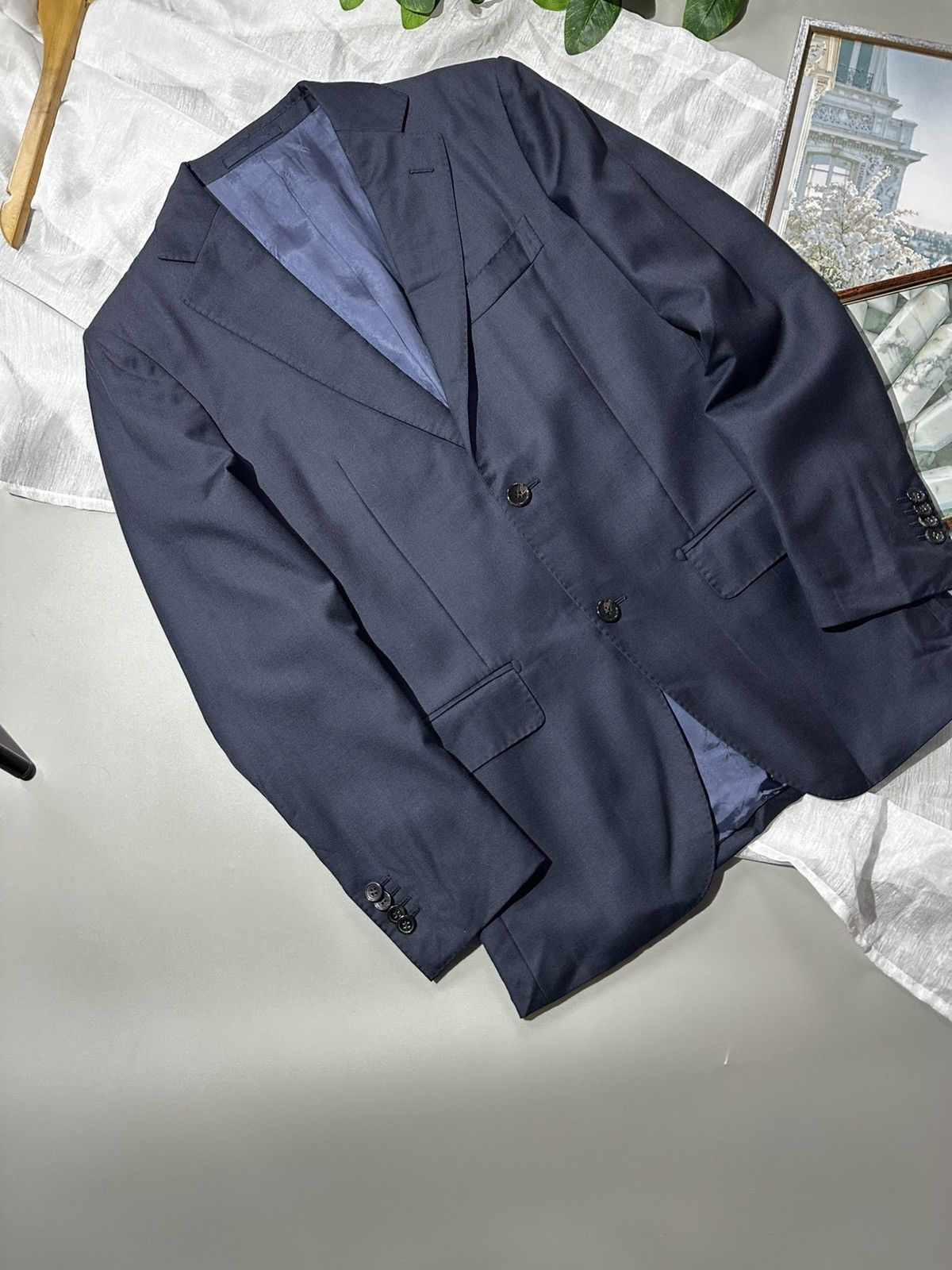 Suitsupply Perennial Blazer Pure Wool Super 110s VitaleBarberisCanonico Size 44R - 4 Thumbnail