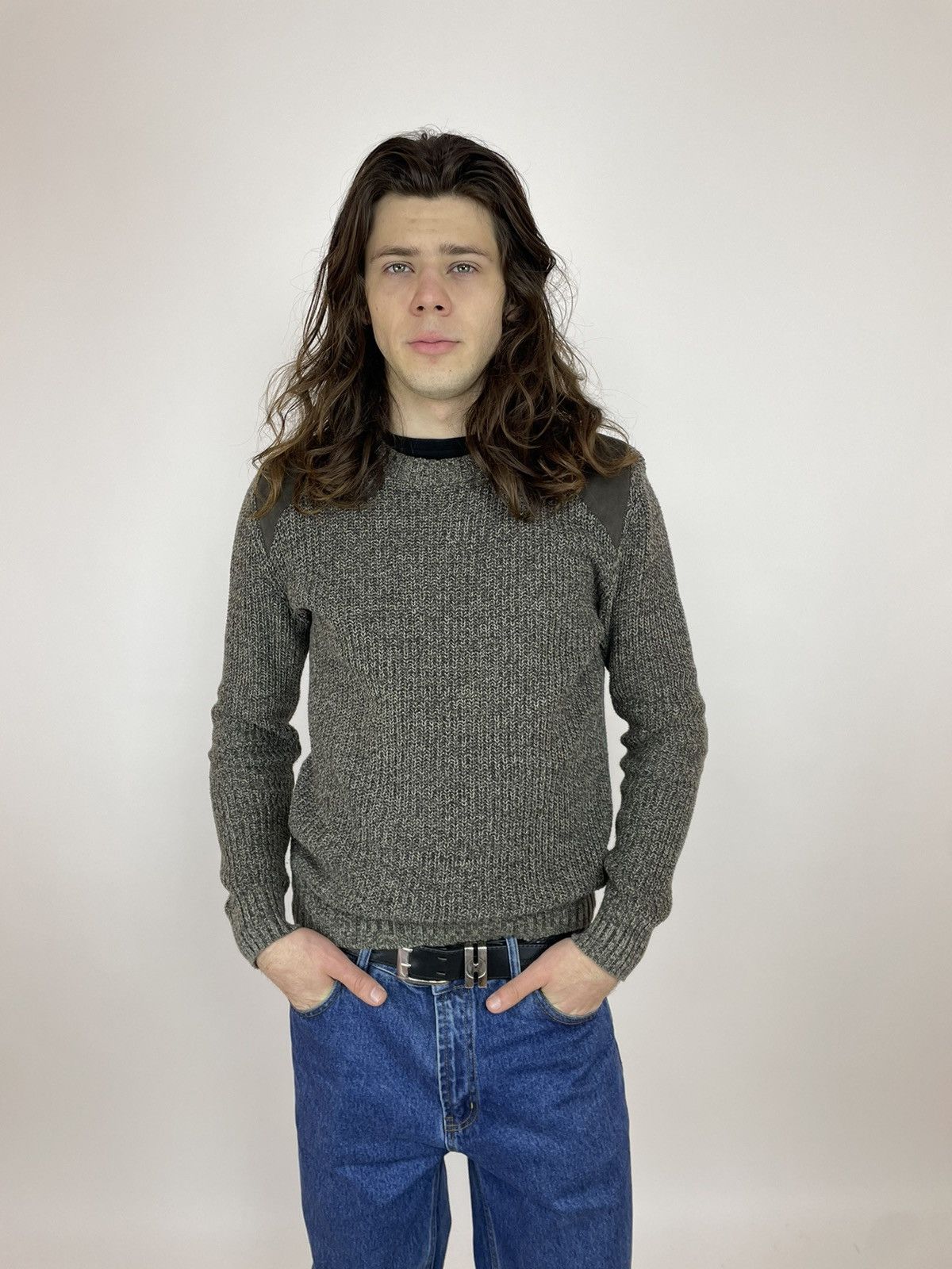 H&M × Japanese Brand × Vintage H&M ribbed sweater Vintage Mens Green Size S Size US S / EU 44-46 / 1 - 1 Thumbnail