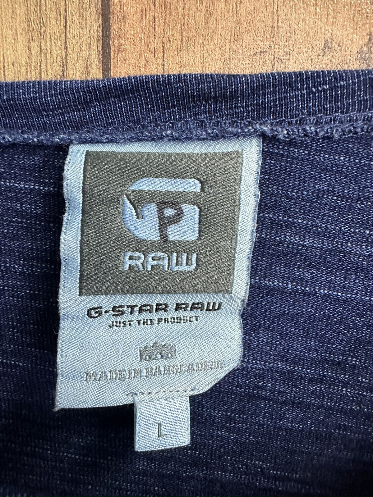 G-Star Gstar Raw Casual Long Sleeve Shirt A412 Size US L / EU 52-54 / 3 - 9 Thumbnail