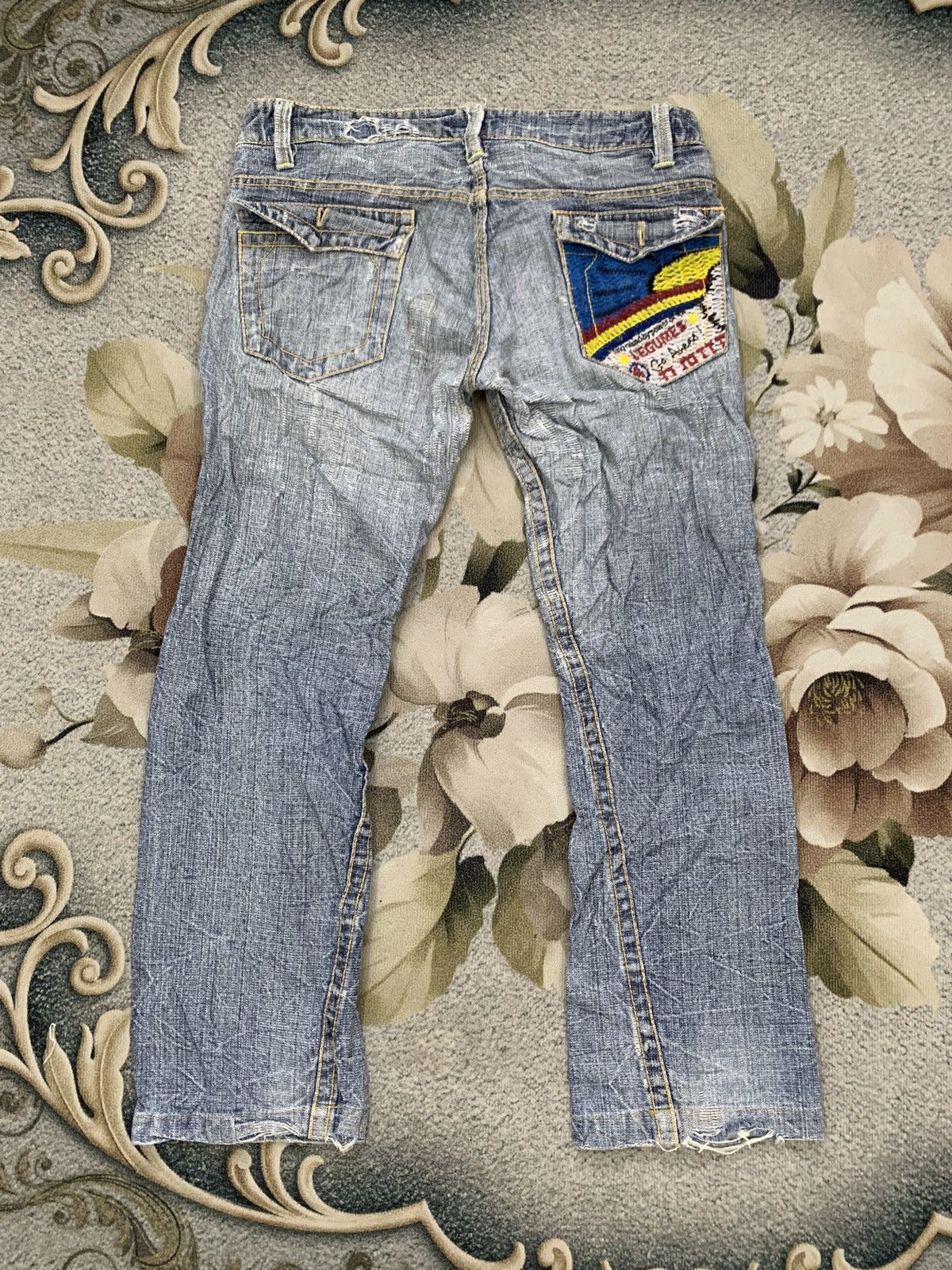 Other Distress Heritage Stone Directivity Denim Pant Size US 34 / EU 50 - 2 Thumbnail