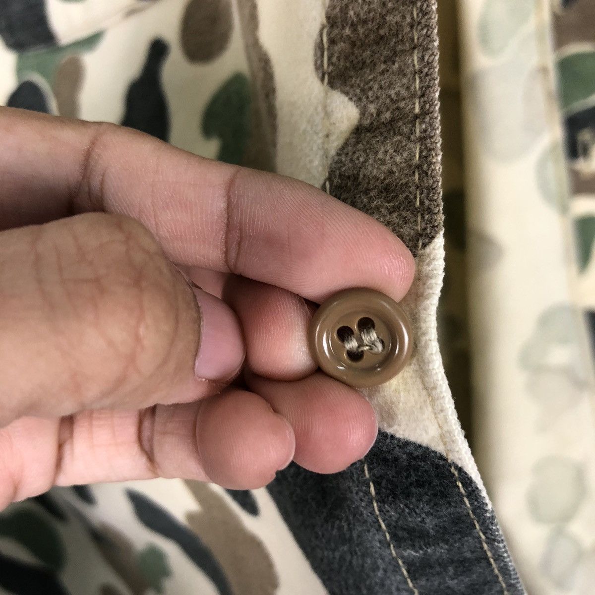 Japanese Brand Bape Style Button Up Oxford Shirt Medium Size US M / EU 48-50 / 2 - 14 Thumbnail