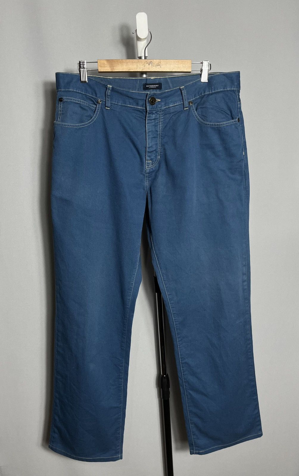 Burberry Burberry denim jeans blue men’s trousers pants cotton Size US 38 / EU 54 - 1 Thumbnail