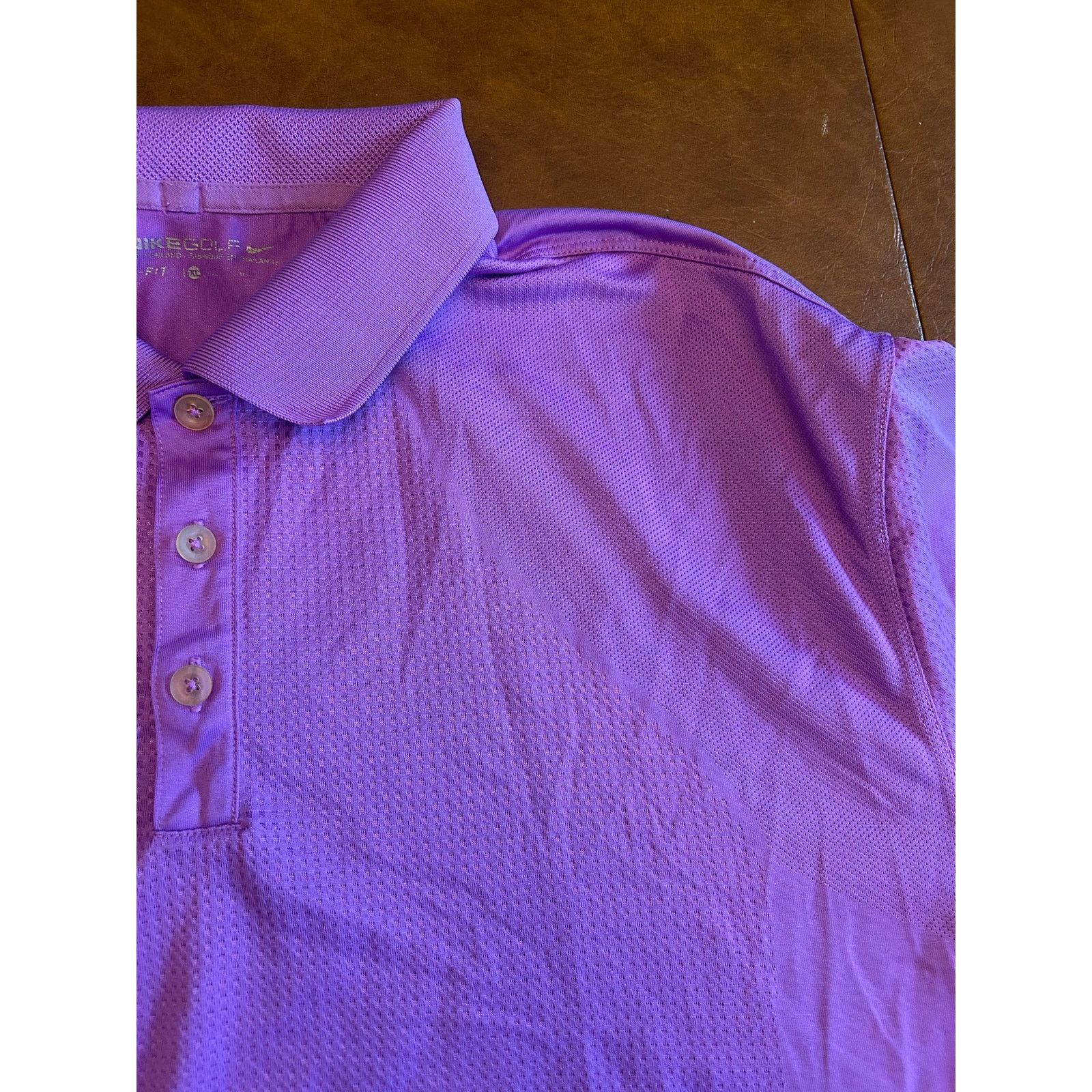 Nike Nike Golf Dri-Fit Purple Polo Men's XL Size US XL / EU 56 / 4 - 5 Thumbnail