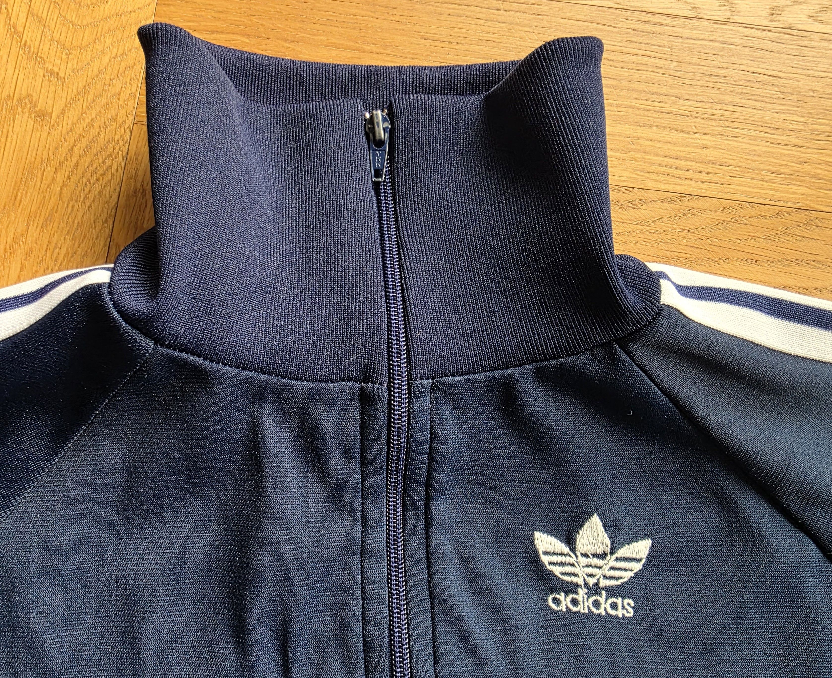 Adidas Adidas Ventex Track Jacket Navy White Stripes France Size M Size US M / EU 48-50 / 2 - 3 Thumbnail