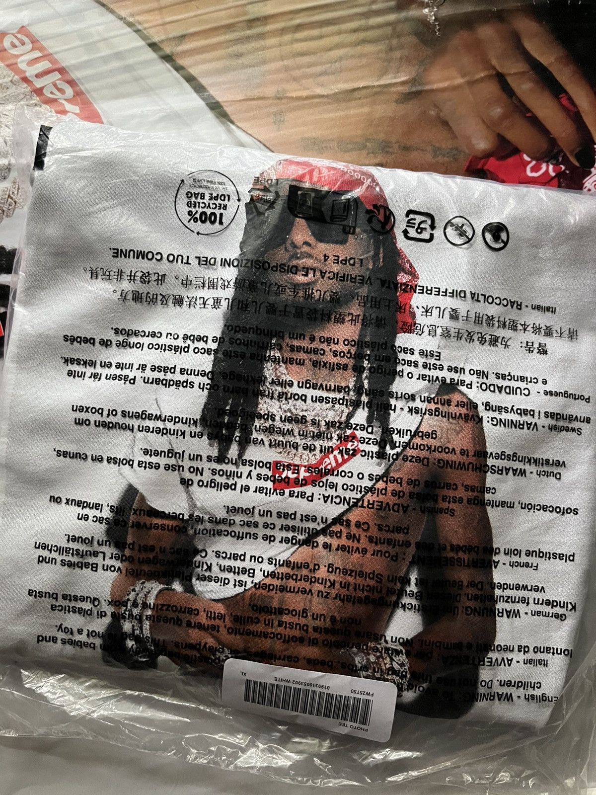 Supreme PLAYBOI CARTI SUPREME Size US XL / EU 56 / 4 - 2 Thumbnail