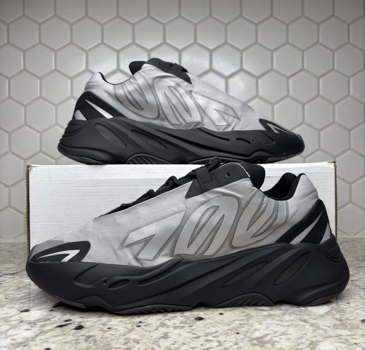 Adidas × Kanye West Size 11 - Adidas Yeezy Boost 700 MNVN Metallic CLEAN W/Box Size US 11 / EU 44 - 1 Thumbnail