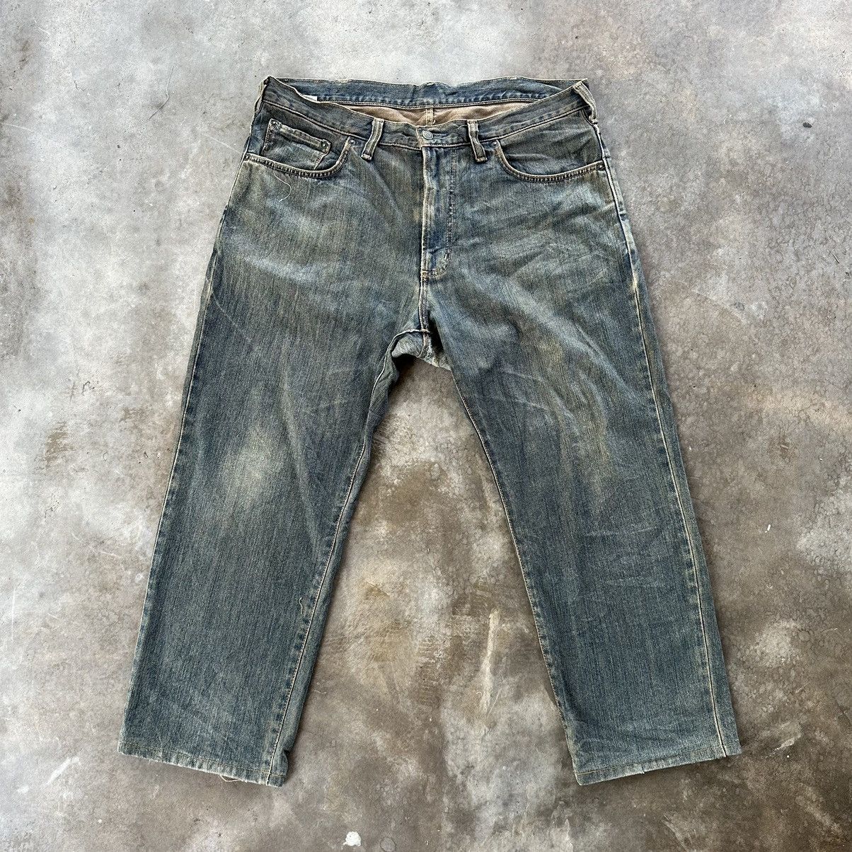 Vintage Edwin Rusty Distressed Faded Denim Jean Pant