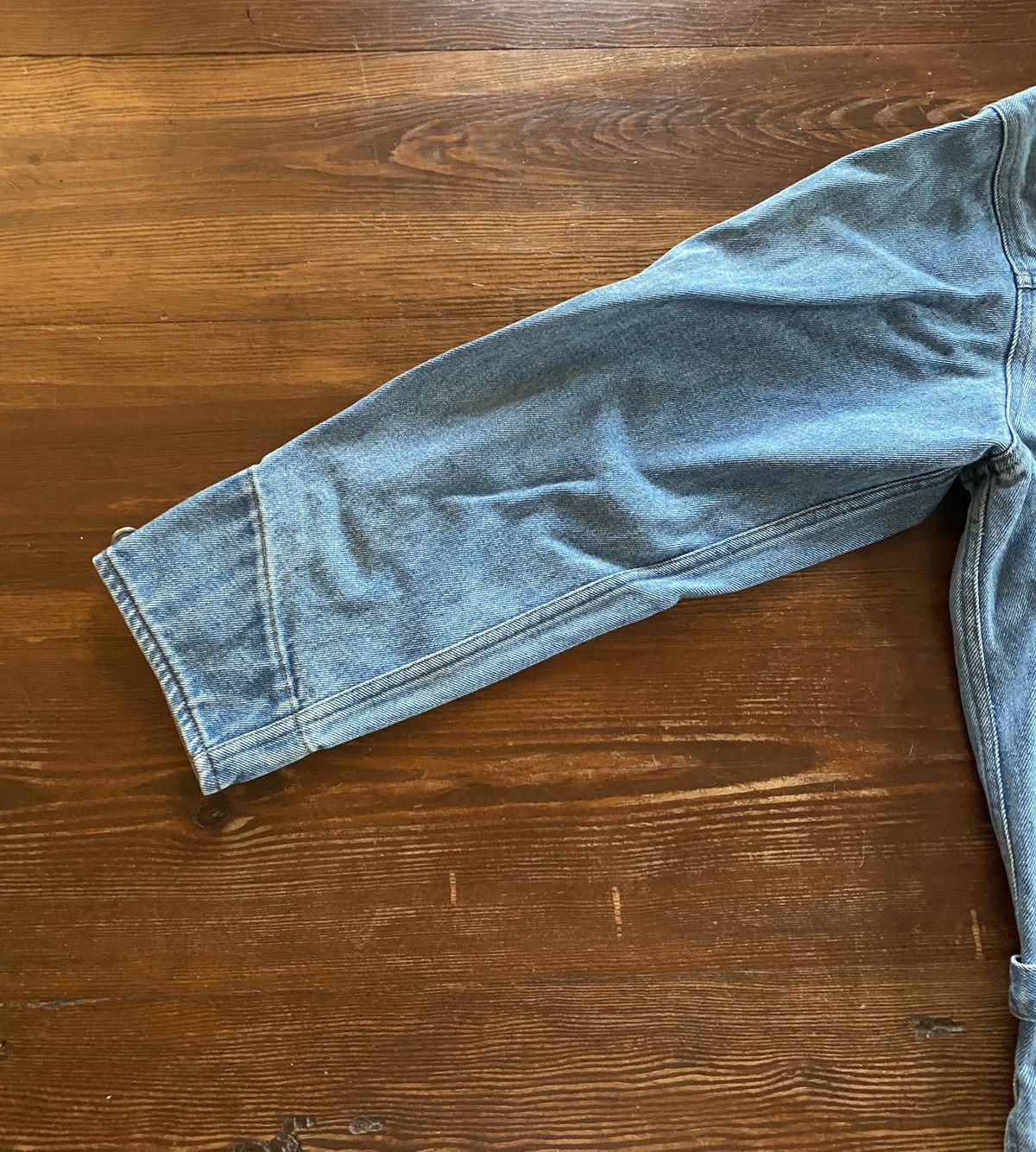 Vintage Vintage 90’s LA Blues Full Zip Hoodie Denim Jean Jacket Size US S / EU 44-46 / 1 - 19 Thumbnail
