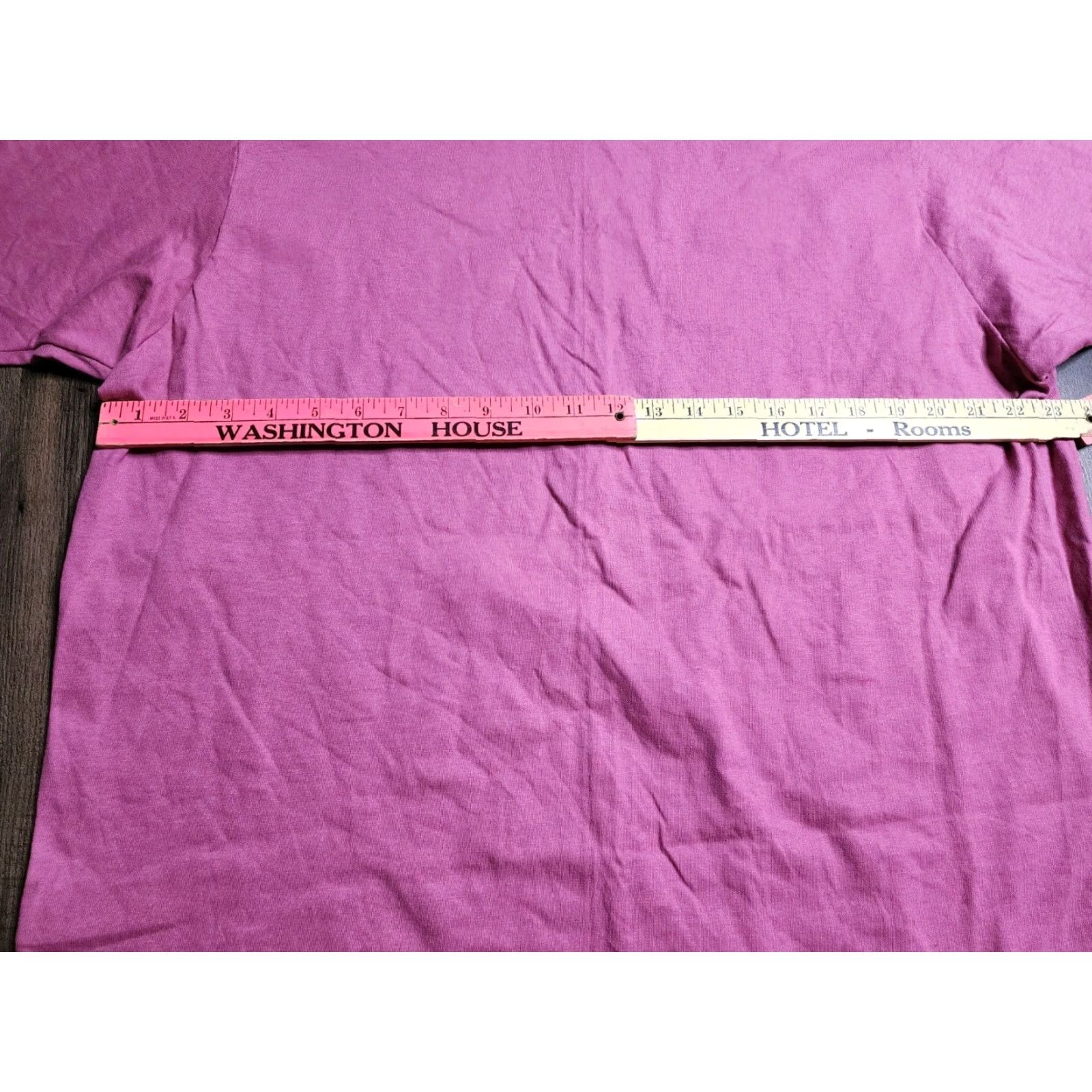 Hanes VINTAGE Hanes Her Way Shirt Womens XL Pink Graphic 90s Y2K Crew Neck Short Sleeve 100% Cotton Size XL / US 12-14 / IT 48-50 - 4 Thumbnail