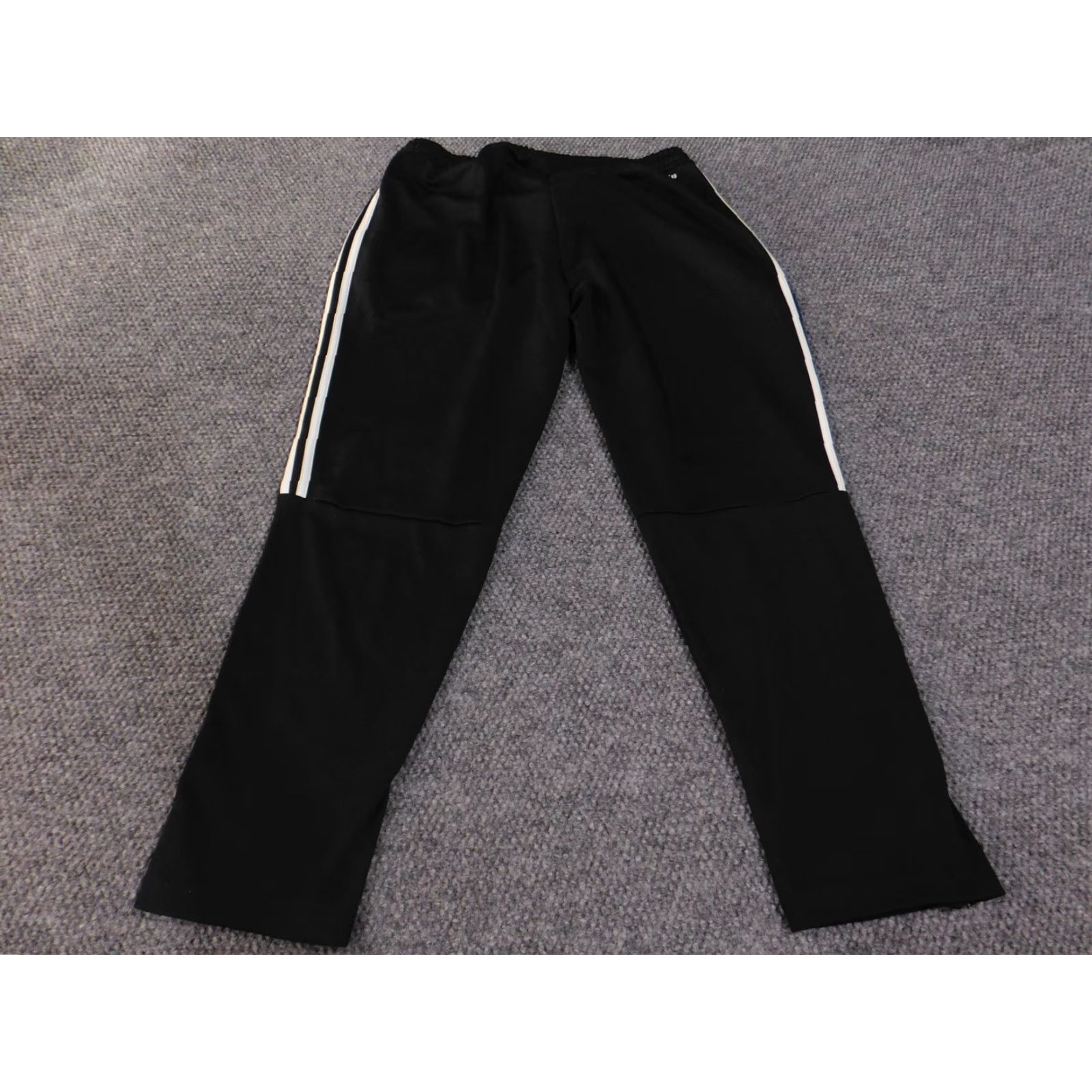 Adidas Adidas Track Pants Mens XL Black White Three Stripe Primegreen Athletic Zip Gym Size US 36 / EU 52 - 7 Thumbnail