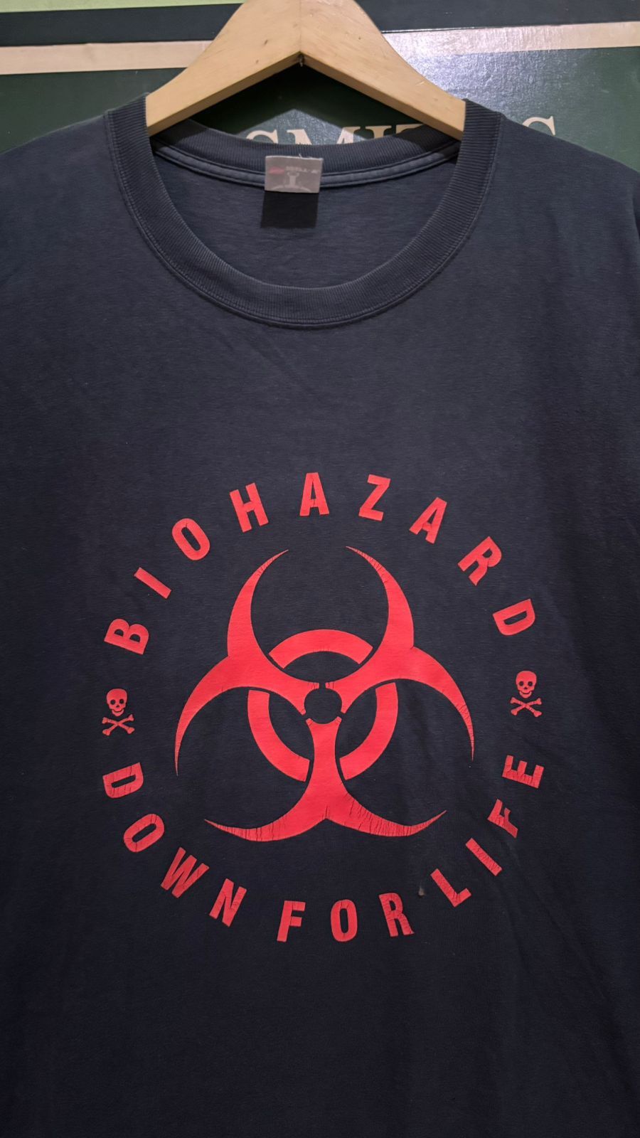 Band Tees VTG Biohazard Down For Life shirt NYHC Sick Of It All Size US L / EU 52-54 / 3 - 3 Thumbnail