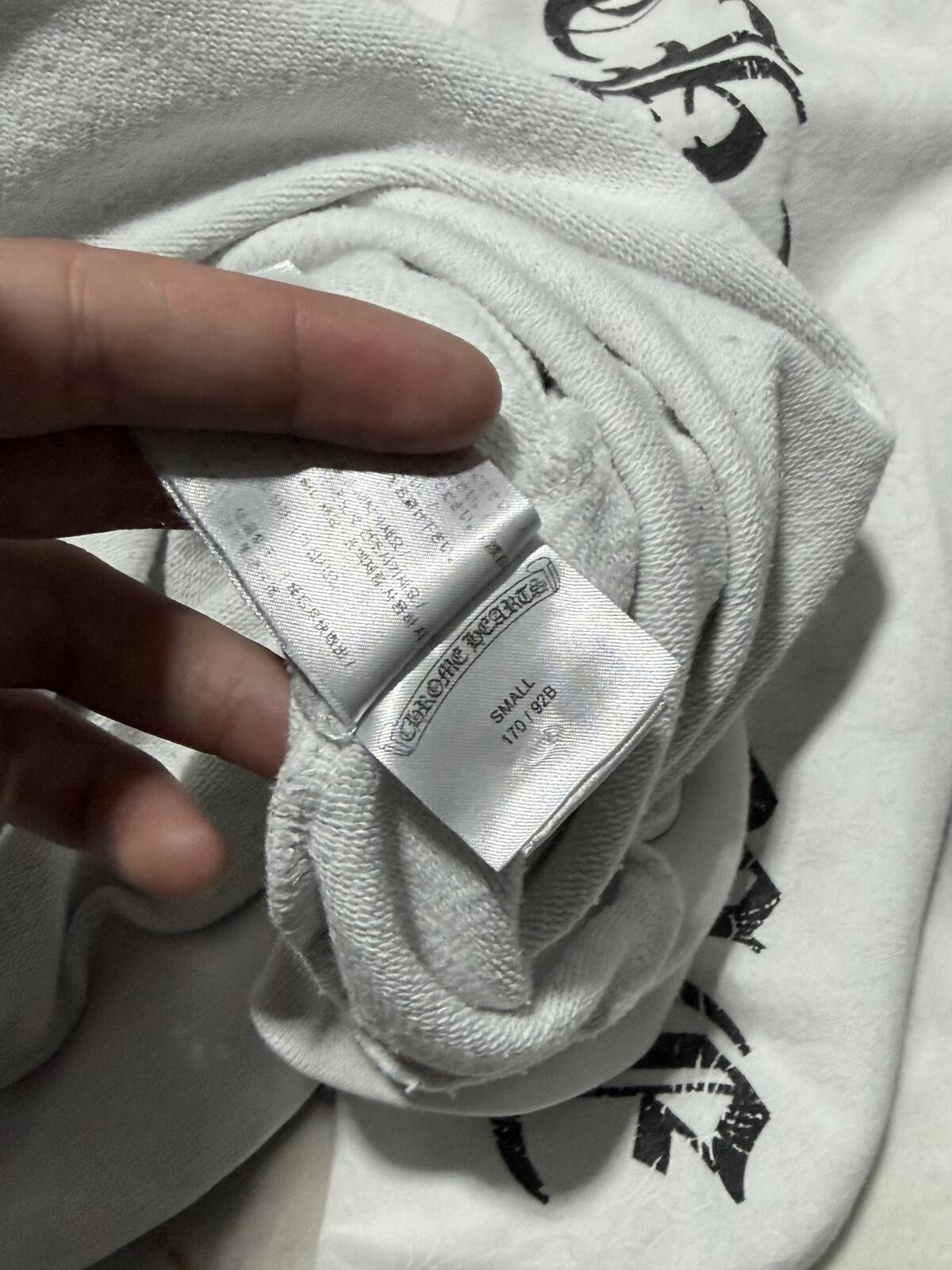 Chrome Hearts Chrome Hearts Reflective Monogram Hoodie White - S Size US S / EU 44-46 / 1 - 8 Thumbnail