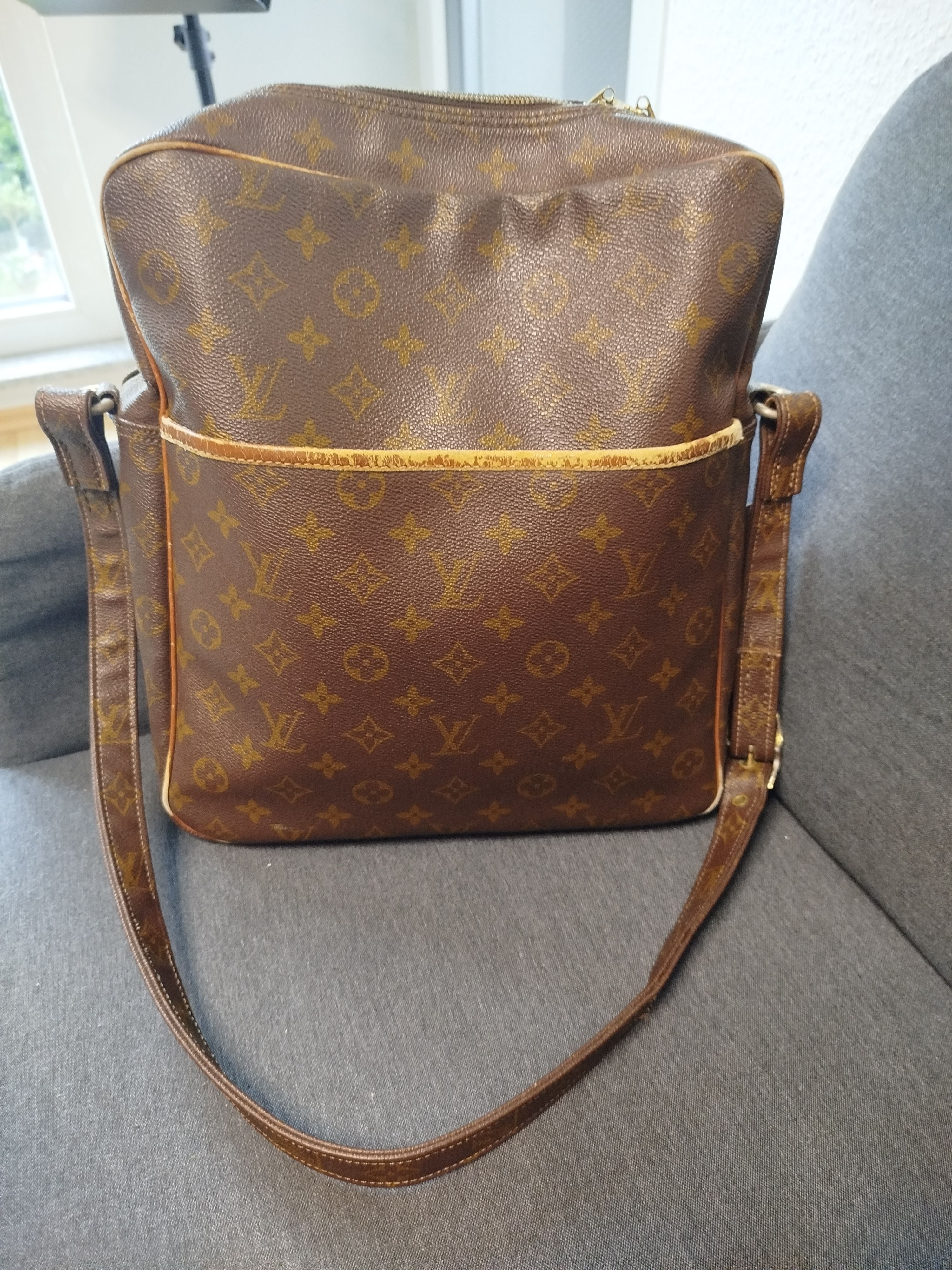 Louis Vuitton Marceau with Certificate French Company License Size ONE SIZE - 1 Thumbnail