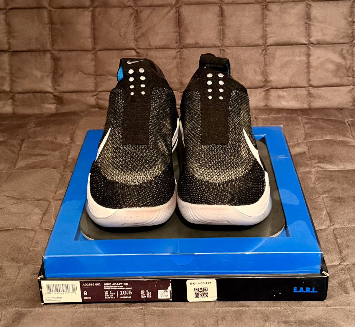 Nike ADAPT BB 'BLACK' US ADAPTER Size US 9 / EU 42 - 1 Thumbnail